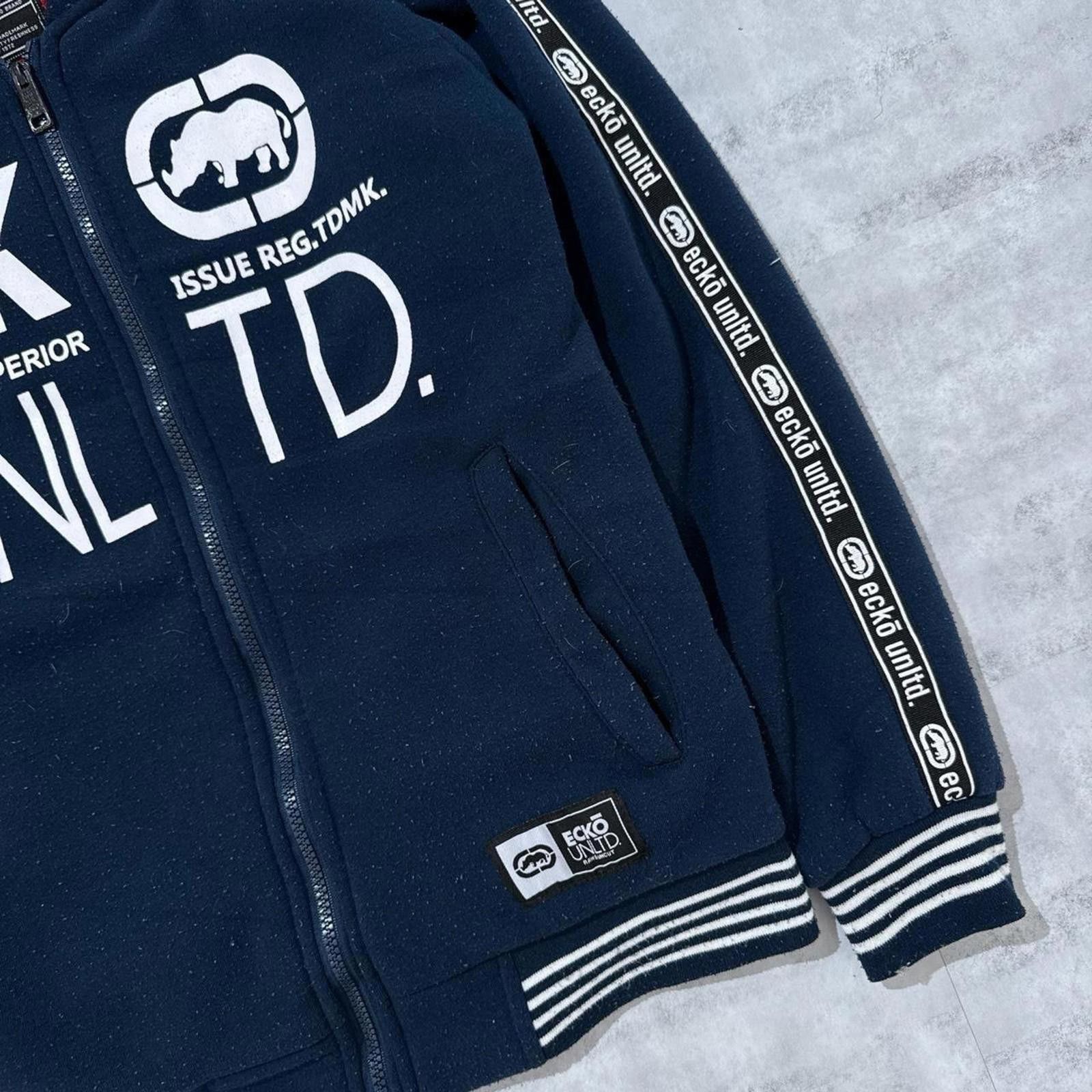Ecko Unltd. Y2K Ecko Unltd. Navy Logo Jacket Size US S / EU 44-46 / 1 - 7 Thumbnail
