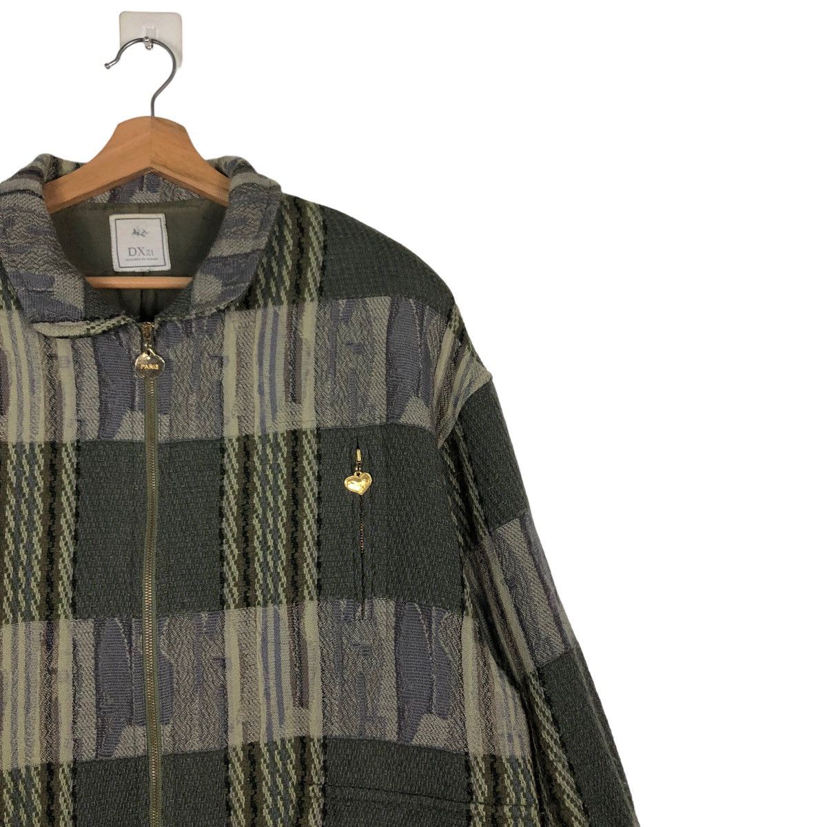 🔥Vintage Chore Jacket DX21 Japan Tartan Design Issey Miyake