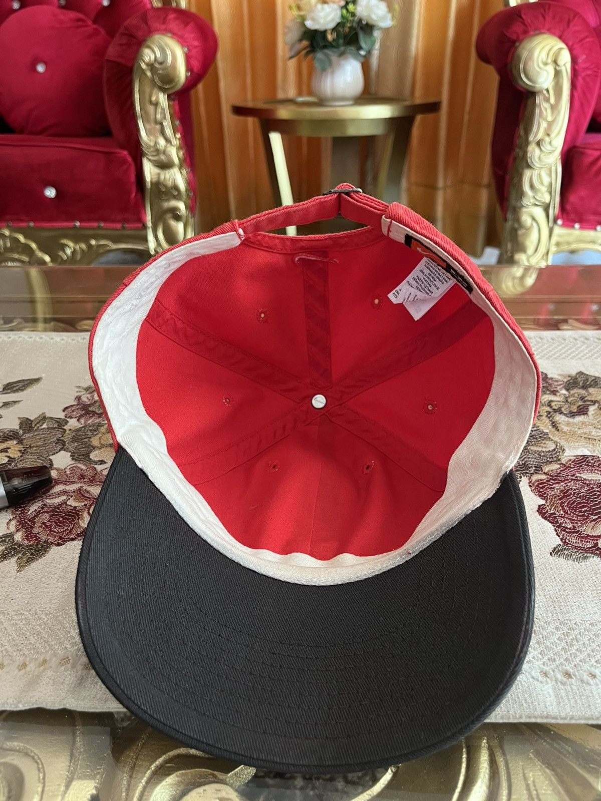 Nike × Vintage 90’s Nike Center Logo Hat Size ONE SIZE - 6 Thumbnail