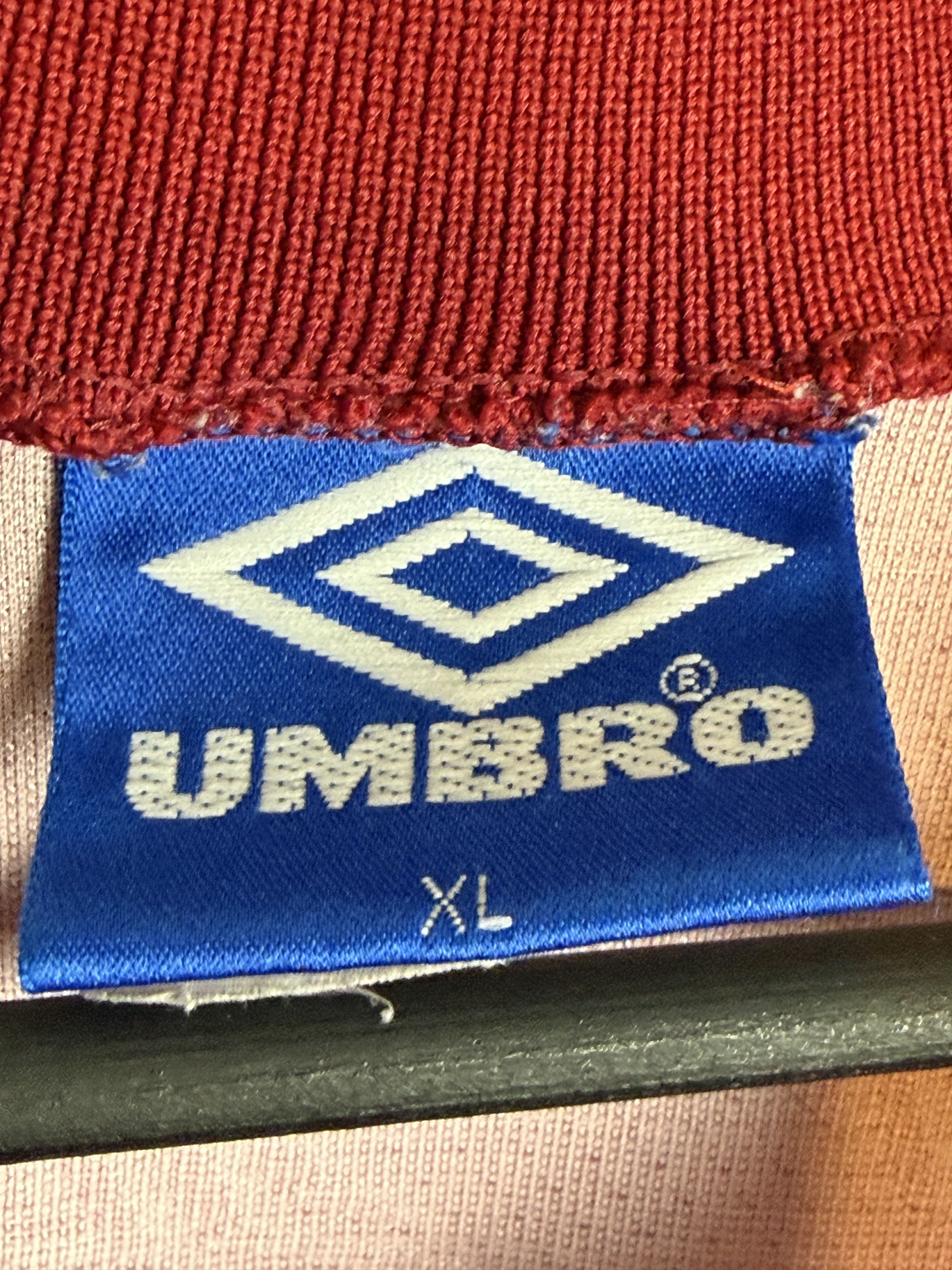 Umbro Vintage 90s Umbro SV Stammham Long Sleeve Football Shirt Size US XL / EU 56 / 4 - 10 Thumbnail