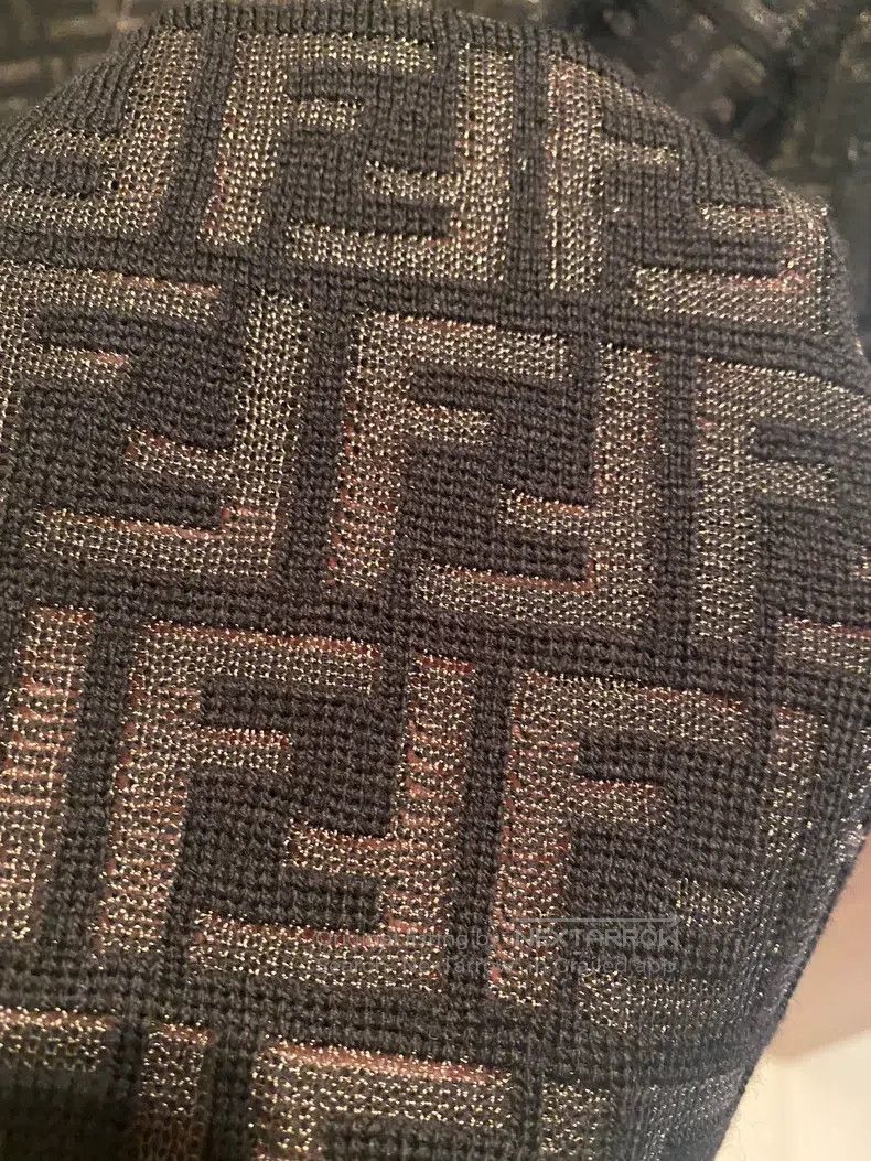 Fendi Fendi FF pattern round-neck cashmere sweater Size US XL / EU 56 / 4 - 3 Thumbnail