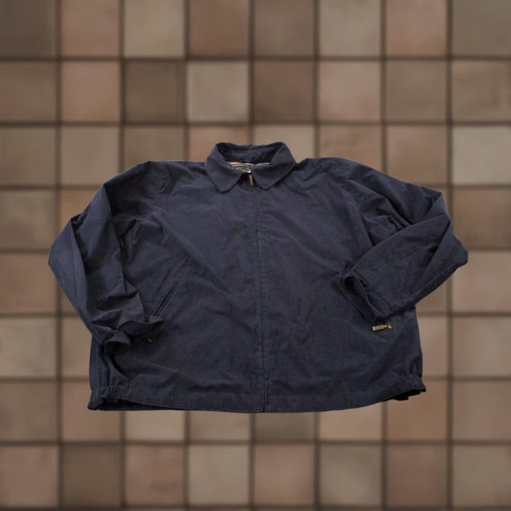 Barbour Barbour Jacket Mens XL Navy Balcomie Coat Windbreaker Lined Pockets Zipper Full Zip Weathergear Casual Fall Winter Barbour Size US XL / EU 56 / 4 - 1 Thumbnail