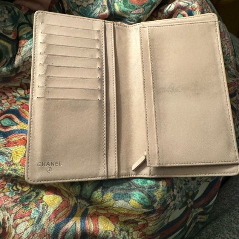 Chanel Chanel pale pink quilted leather long wallet Size ONE SIZE - 2 Thumbnail