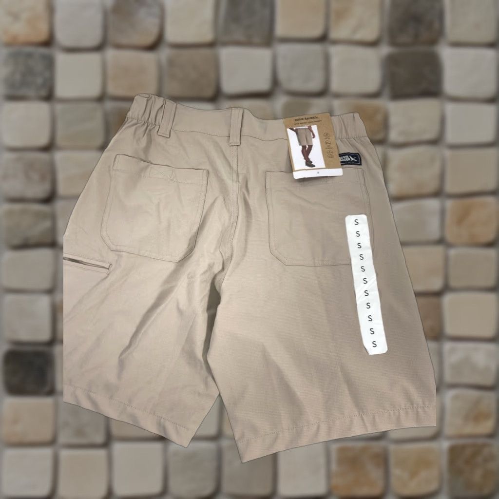 Eddie Bauer Eddie Bauer Tech Shorts Men Size Small 30X12 Beige Flex Waist Hiking Camping NWT Size US 29 - 1 Thumbnail