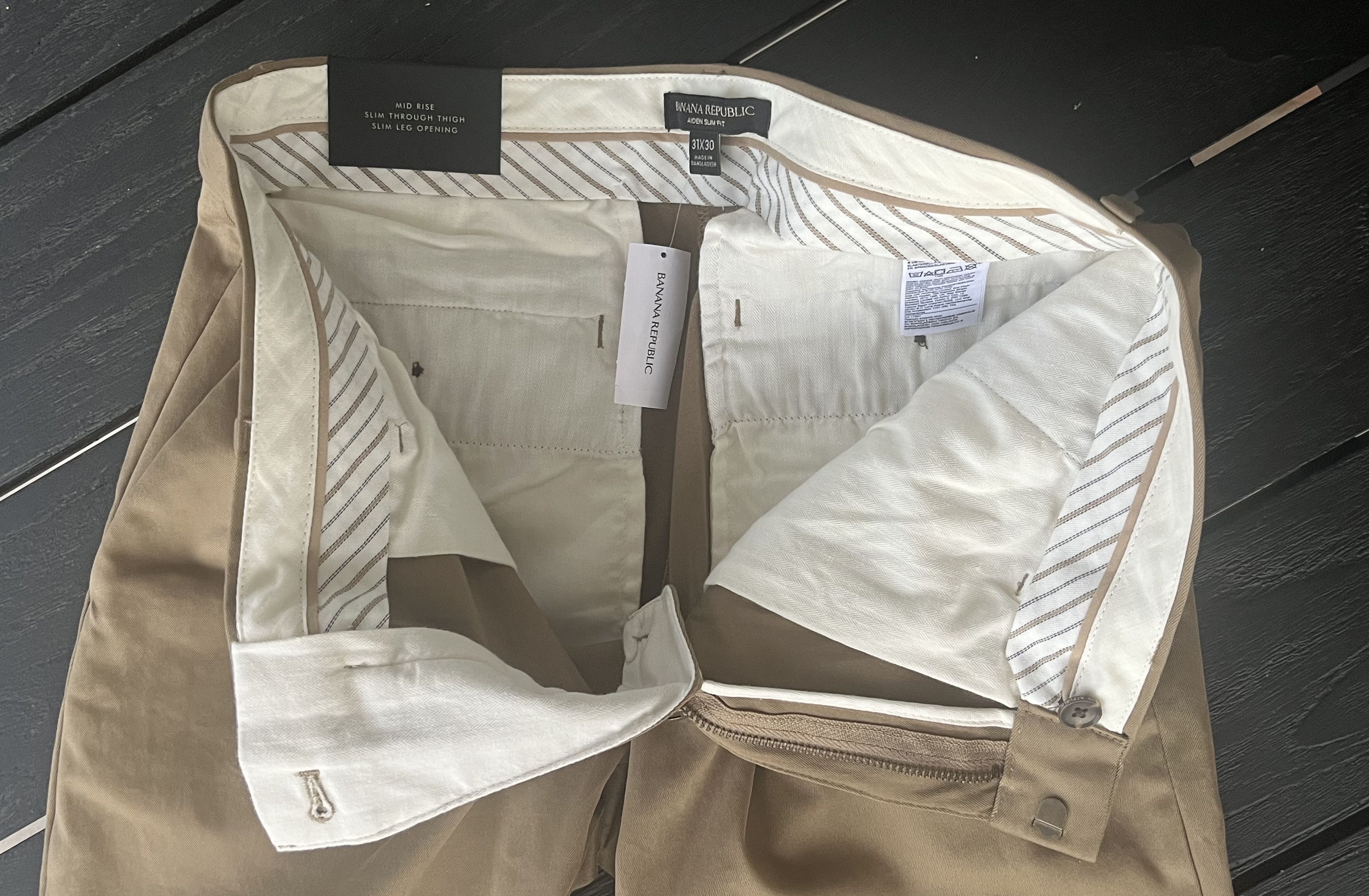 Banana Republic Aiden Slim Fit Size US 31 - 4 Thumbnail