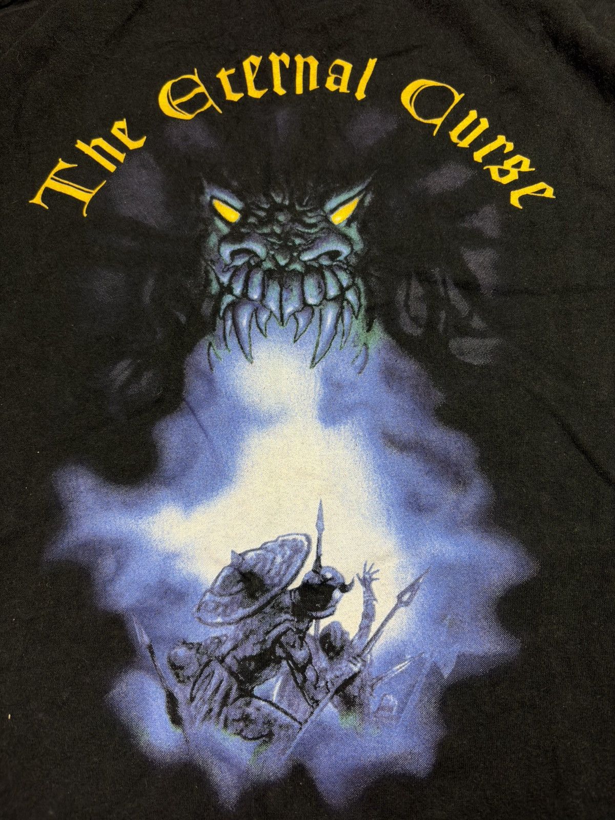 Band Tees 1998 Blind Guardian The Eternal Curse Faded Tee XL Size US XL / EU 56 / 4 - 13 Thumbnail