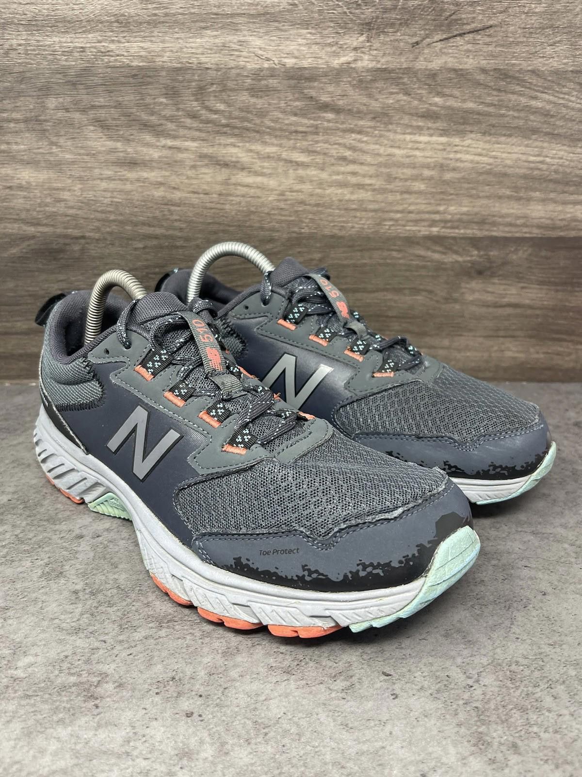 New Balance New Balance 510 V5 Trail Running Shoes Womens Size 10 Grey Size US 10 / IT 40 - 4 Thumbnail