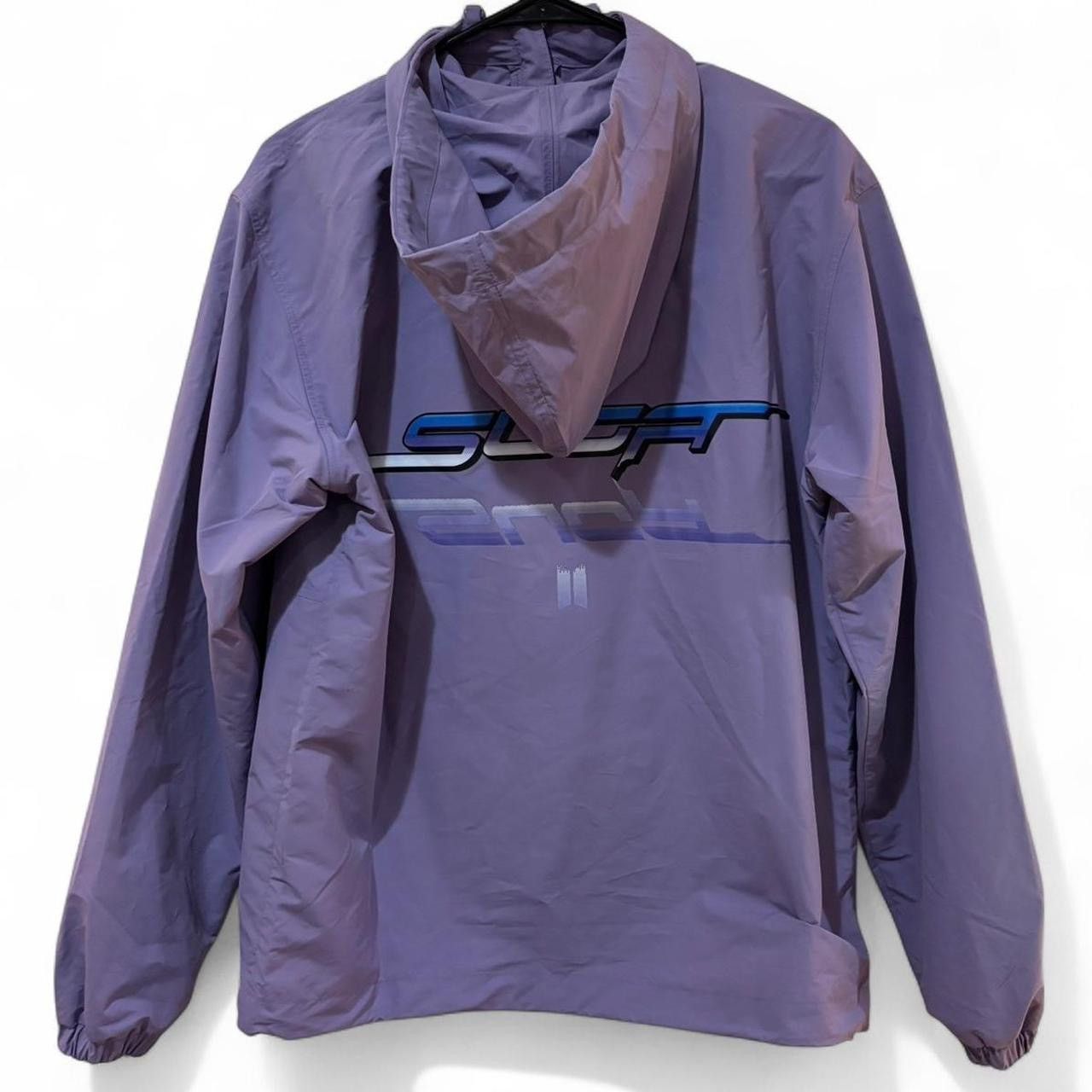 Japanese Brand BTS SUGA Lavender Anorak | Limited Drop Size M / US 6-8 / IT 42-44 - 4 Thumbnail