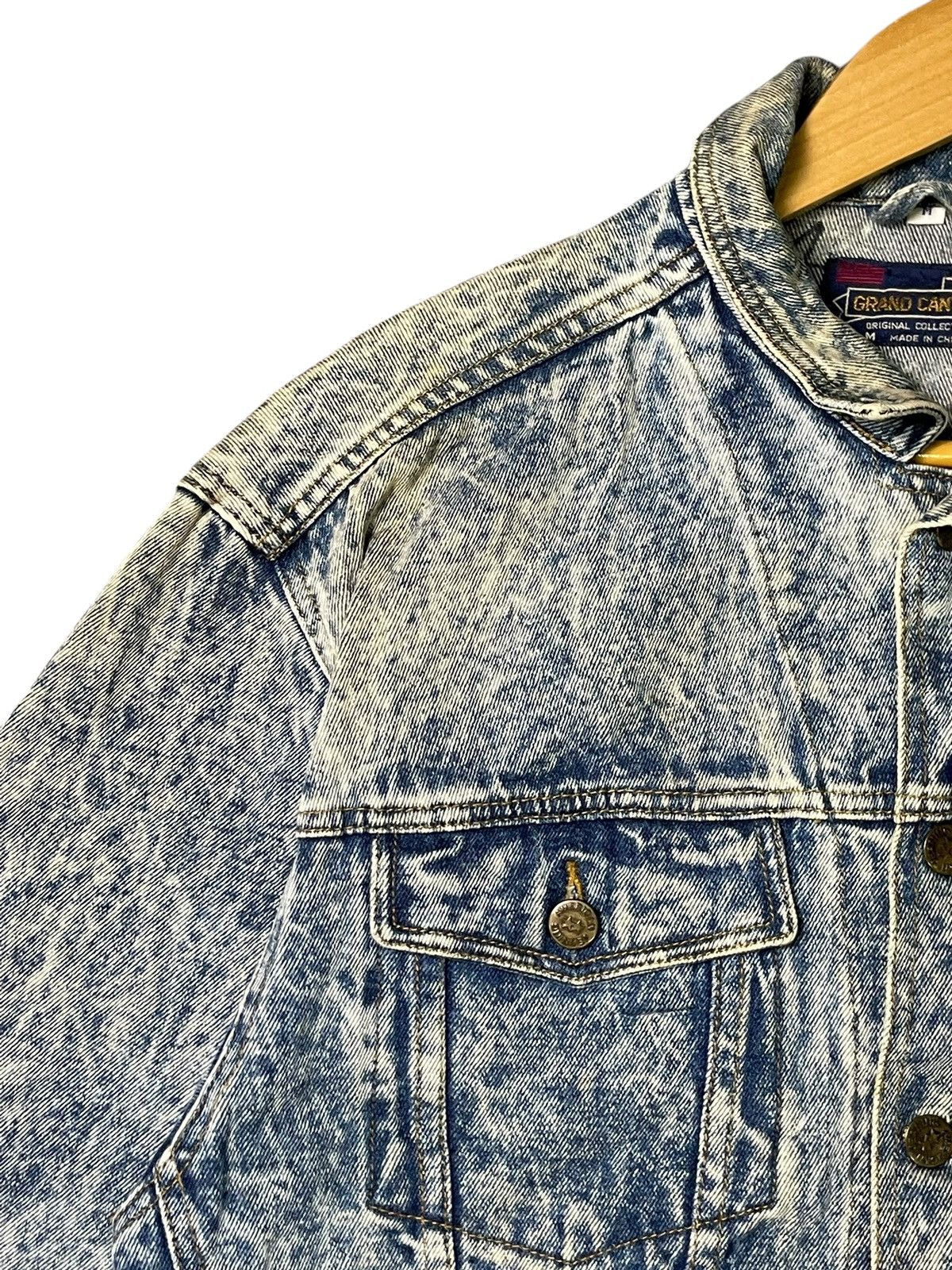 Japanese Brand × Vintage Vintage Grand Canyon Trucker Denim Jacket (31) Size US M / EU 48-50 / 2 - 6 Thumbnail