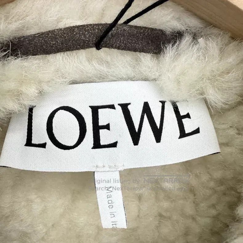 Loewe Loewe Brown Leather and Fur Zip-up Pilot Jacket Size US S / EU 44-46 / 1 - 3 Thumbnail
