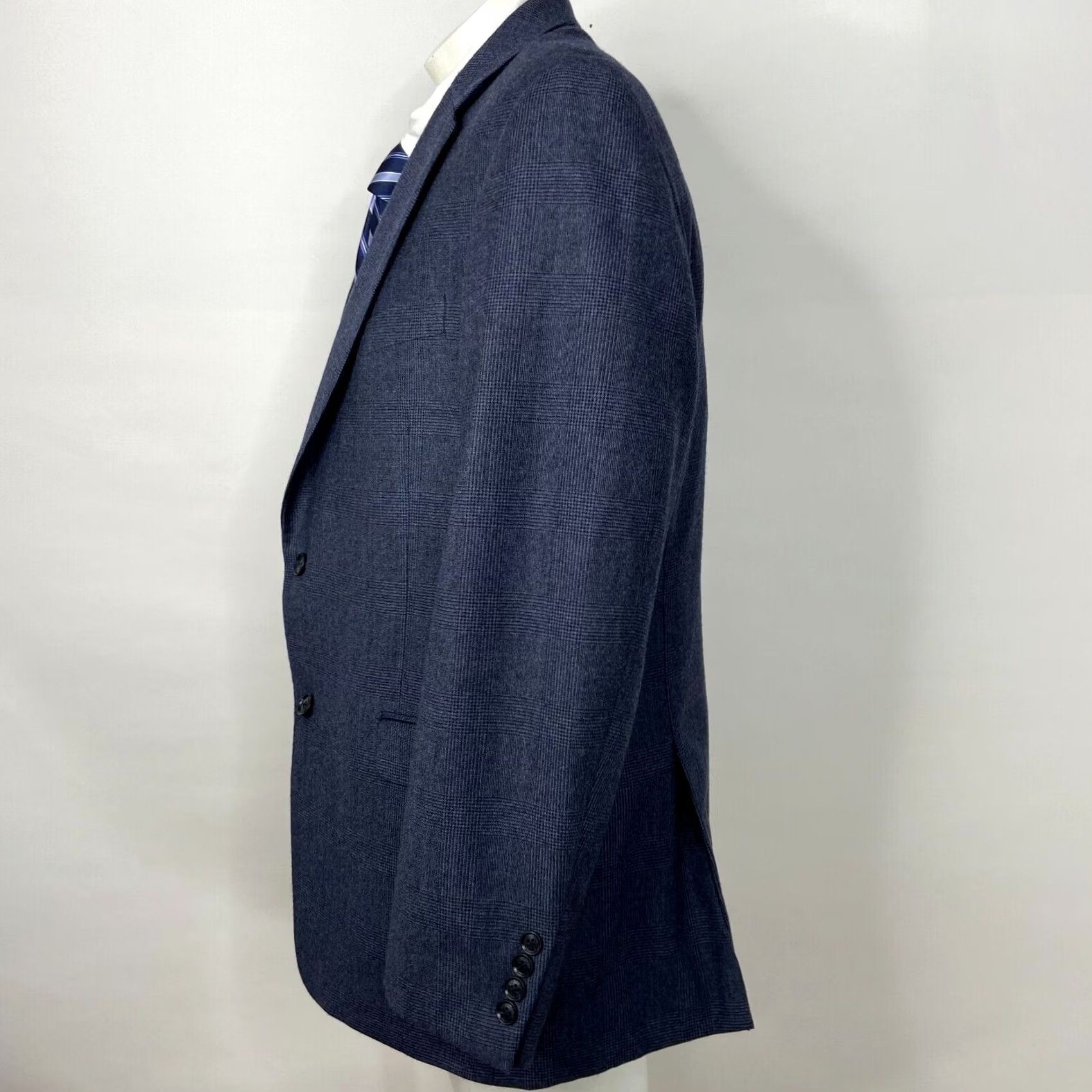 Tommy Hilfiger Tommy Hilfiger XL Men's 100% Wool Two Button Blazer Sport Coat Blue Size 46R - 2 Thumbnail