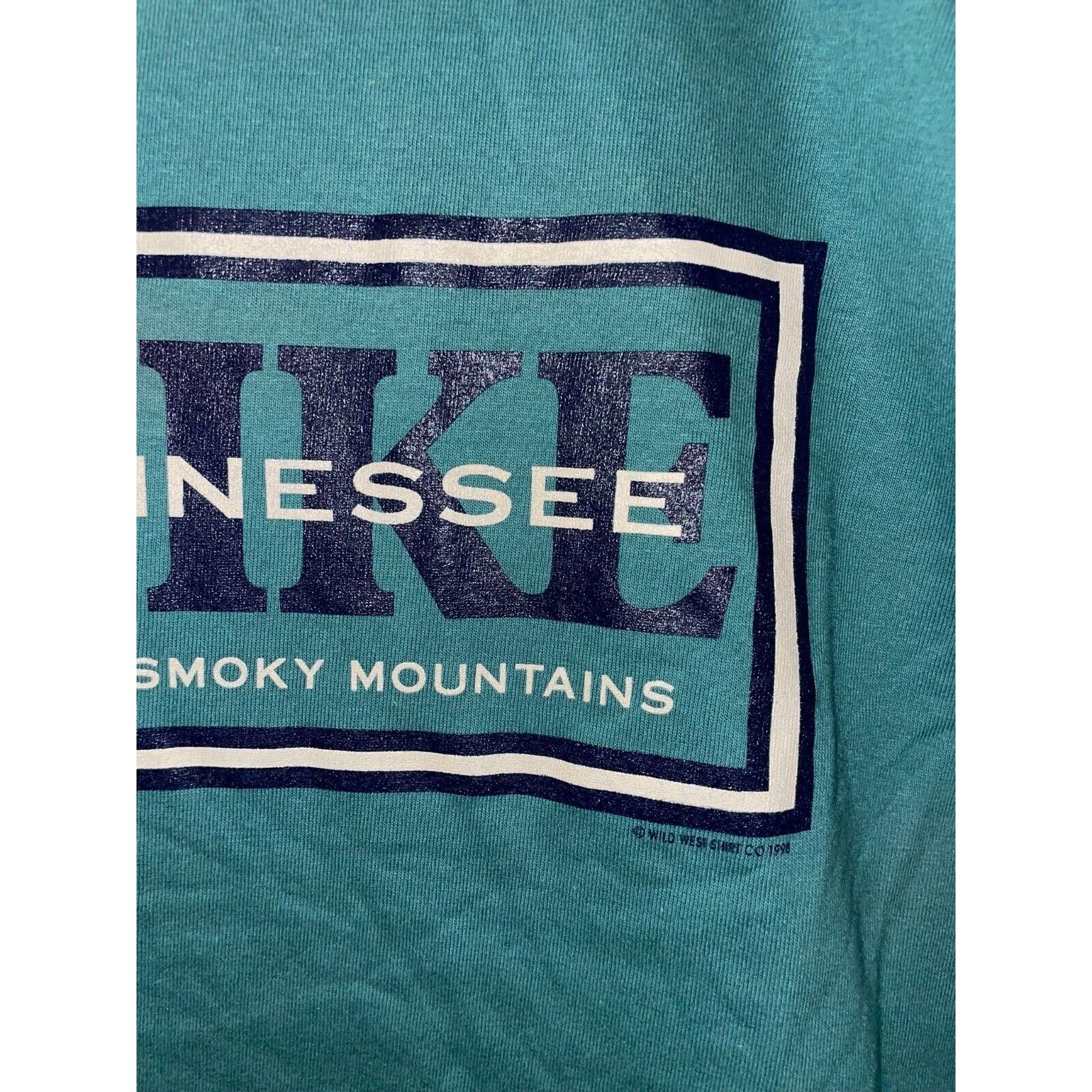 Anvil Vintage Tennessee Shirt Hike Great Smoky Mountains VTG 90s L Size US L / EU 52-54 / 3 - 4 Thumbnail