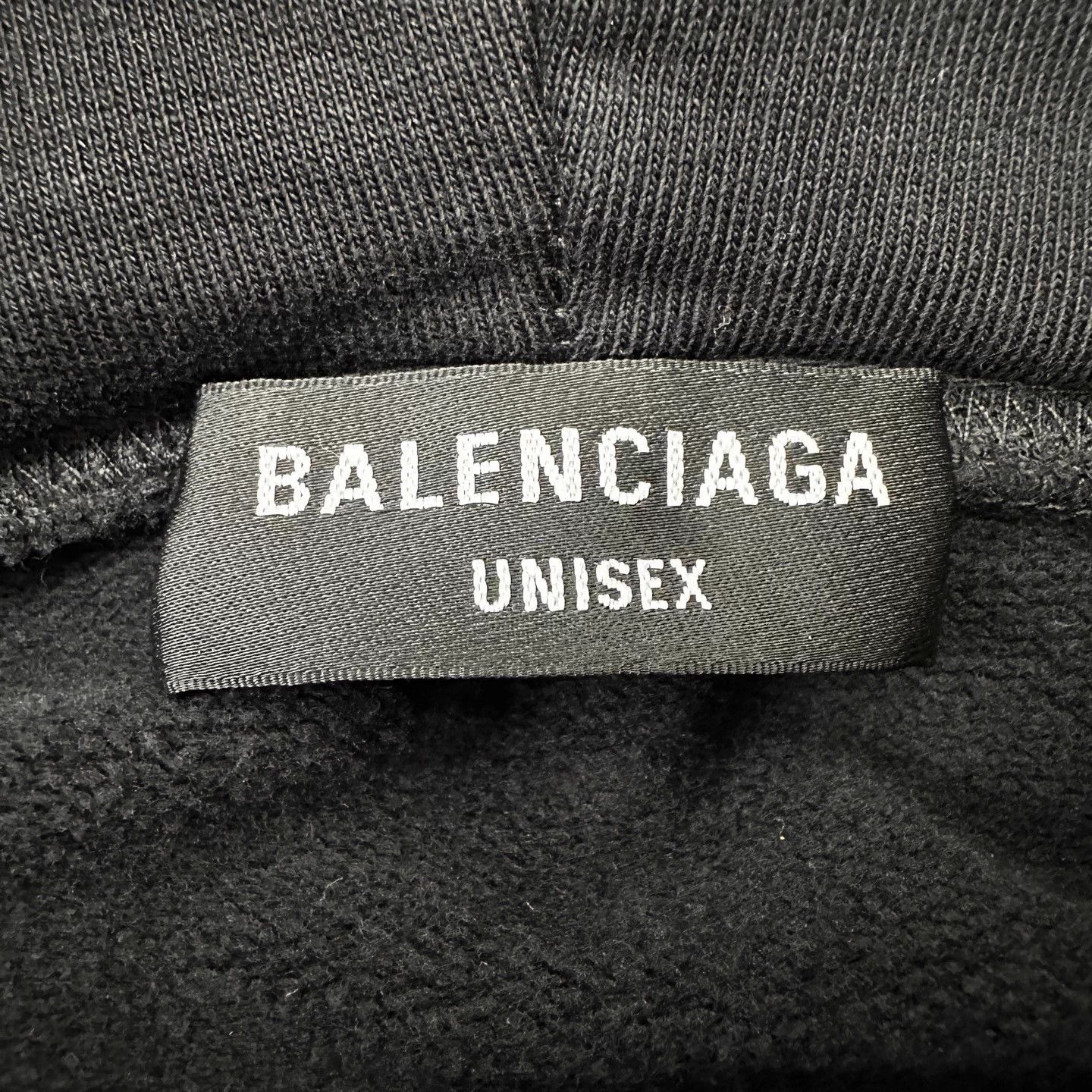 Balenciaga Balenciaga City Collection Black Hooded Sweatshirt Size US L / EU 52-54 / 3 - 7 Thumbnail