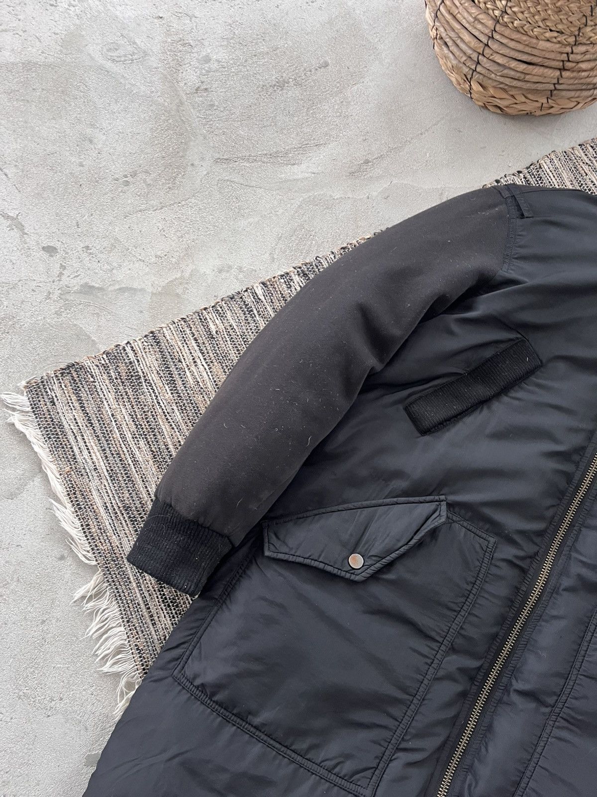 Diesel Vintage Diesel Black Reversible Parka Jacket Avantgarde Y2K Size M / US 6-8 / IT 42-44 - 4 Thumbnail