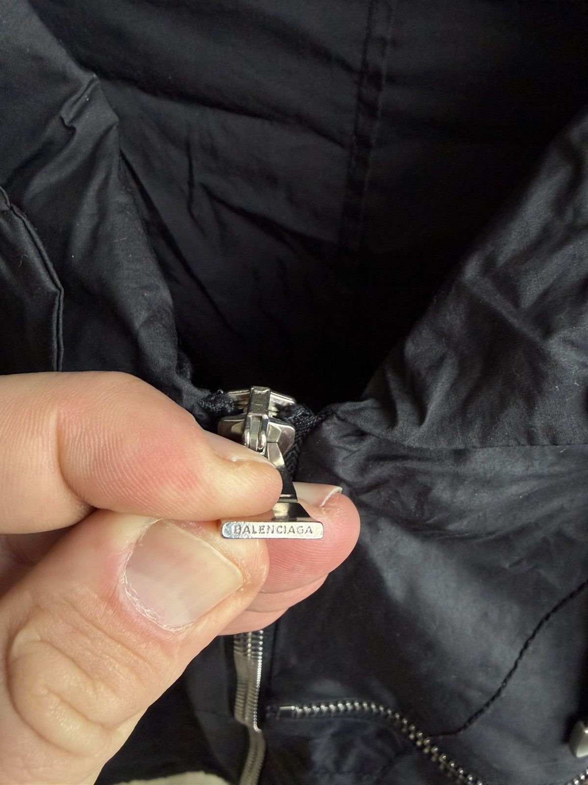 Balenciaga BALENCIAGA jacket Multi Zip SS15 Hoodie men’s black Size US L / EU 52-54 / 3 - 12 Thumbnail