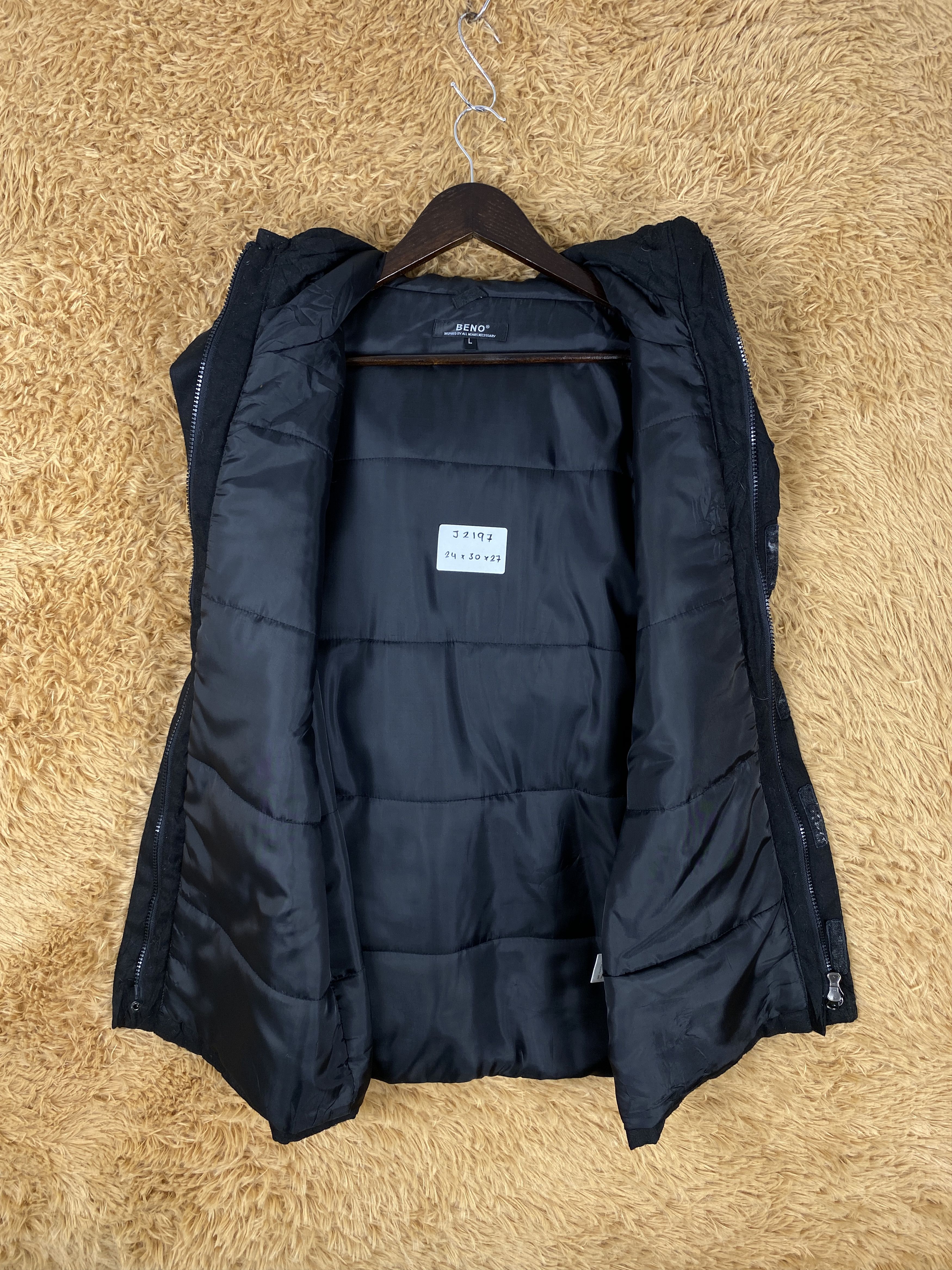 Japanese Brand Vintage Beno Hoodie Jacket J2197 Size US M / EU 48-50 / 2 - 6 Thumbnail