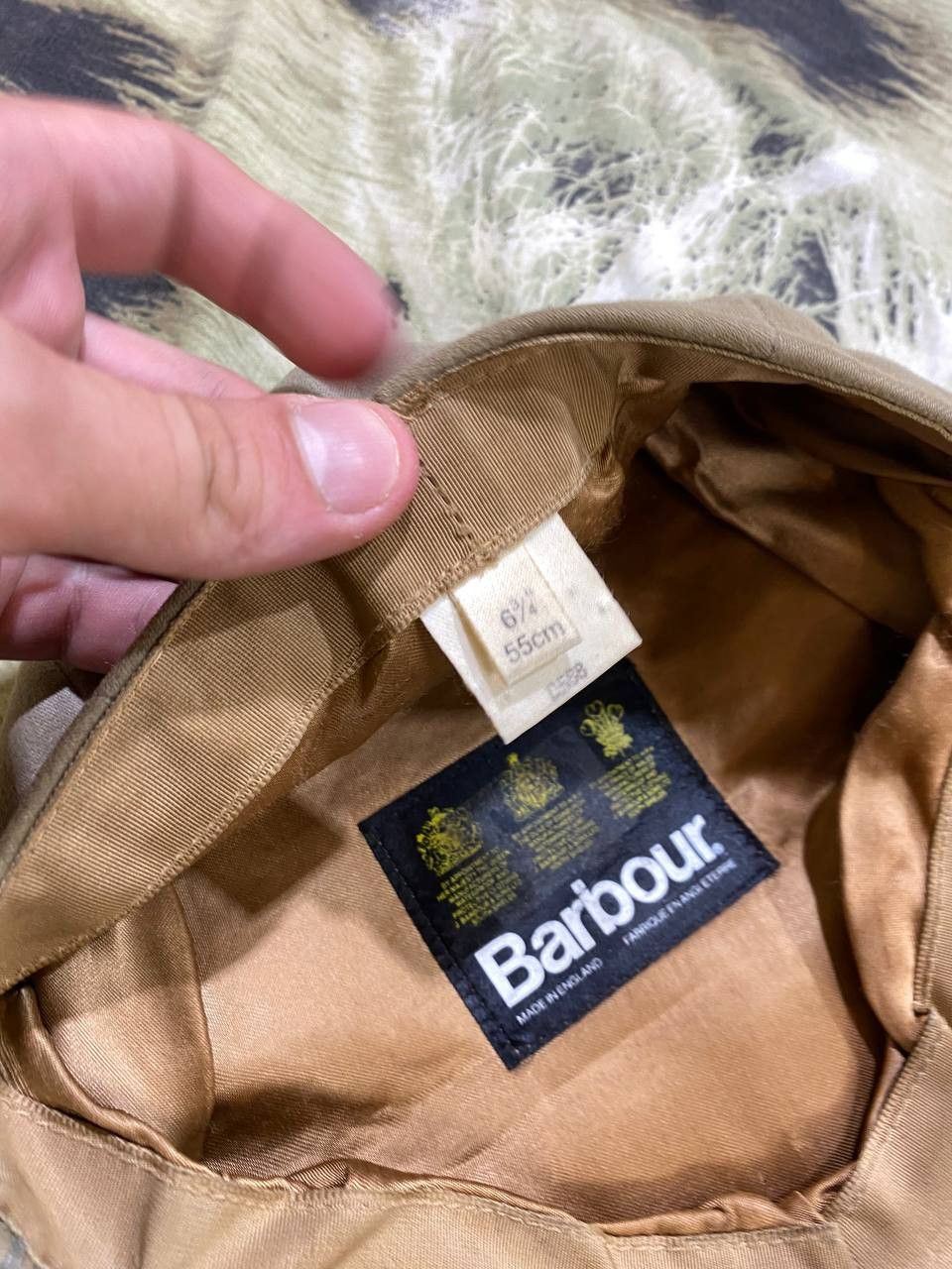 Barbour Hats Vintage beige Cap Barbour Y2K streetwear Size ONE SIZE - 3 Thumbnail