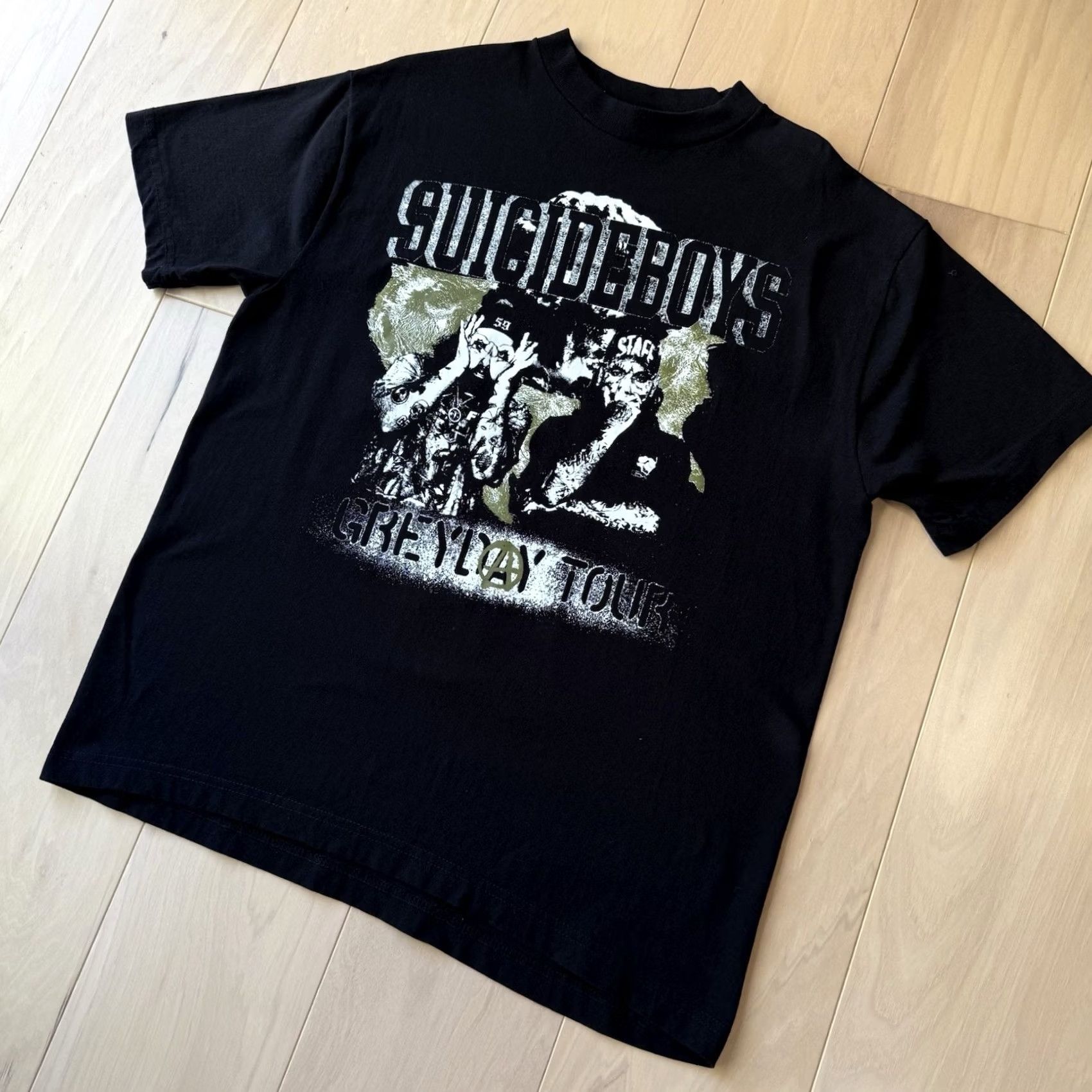 G59 Records G59 Suicide Boys Grey Day Large Black Tour Hip Hop Streetwear Shirt - - Size Size US L / EU 52-54 / 3 - 7 Thumbnail