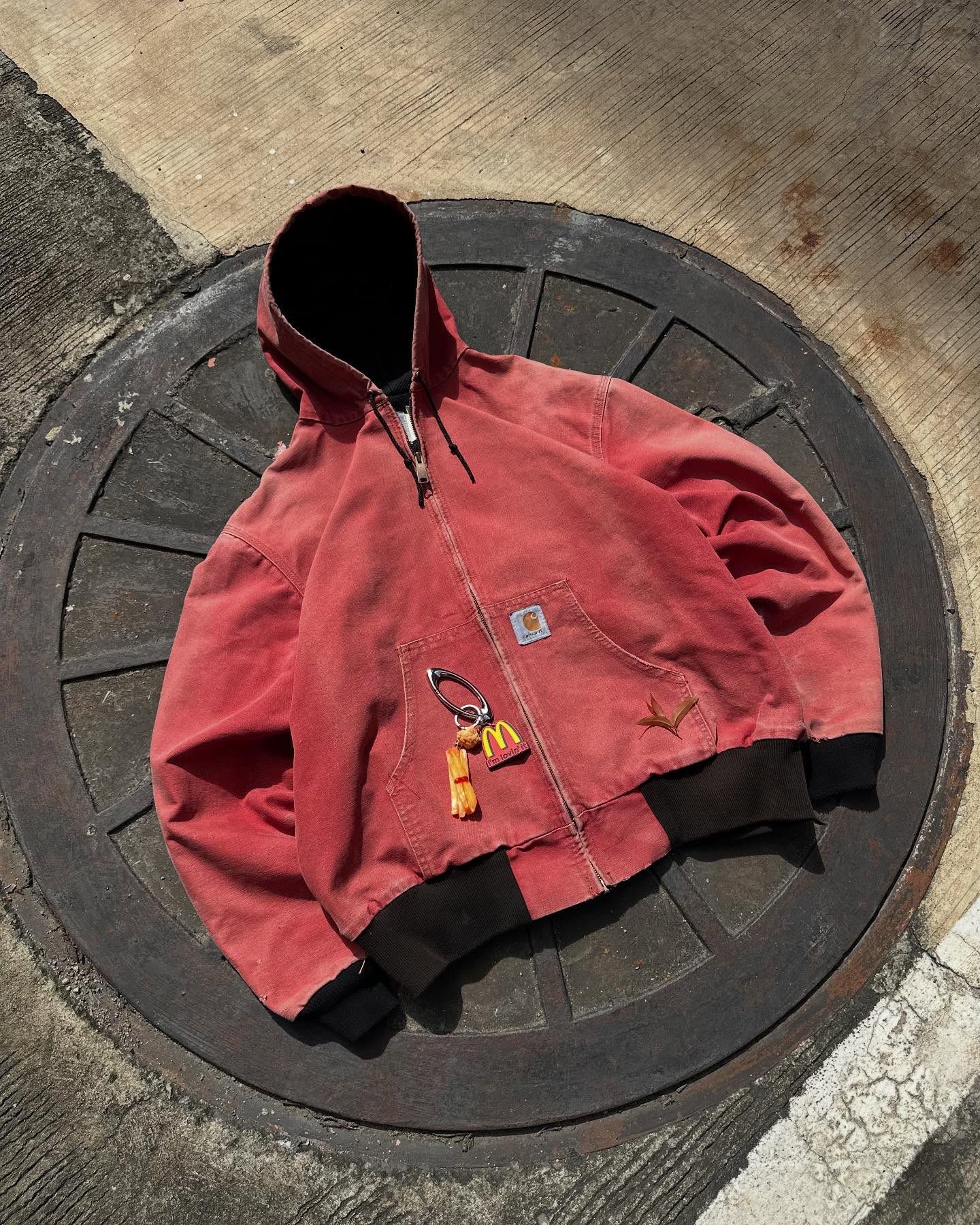 Carhartt Vintage 90’s Carhartt Jacket Salmon JR456 (Very Rare) Size US M / EU 48-50 / 2 - 1 Thumbnail