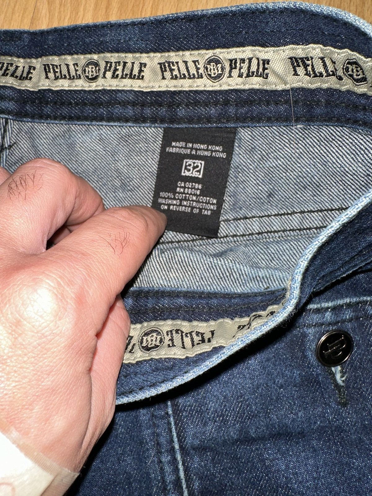Grailed × Pelle Pelle × Vintage Vintage Pelle Pelle Jeans Marc Buchanan Denim 90’s Grail Size US 32 / EU 48 - 6 Thumbnail