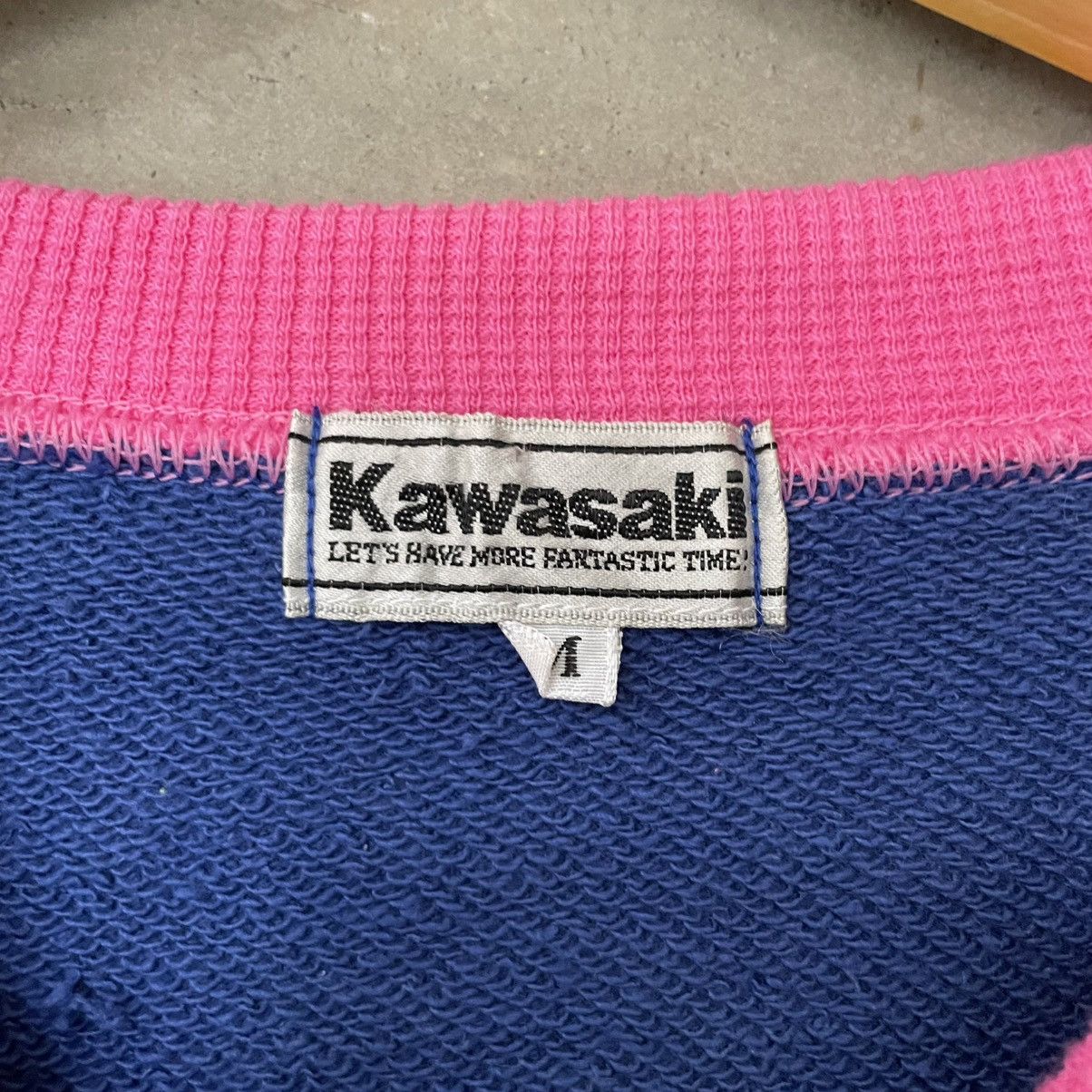 Gear for Sports × Sports Specialties Vintage 80s Kawasaki Motorcycle Riding Sweatshirt Size US M / EU 48-50 / 2 - 10 Thumbnail