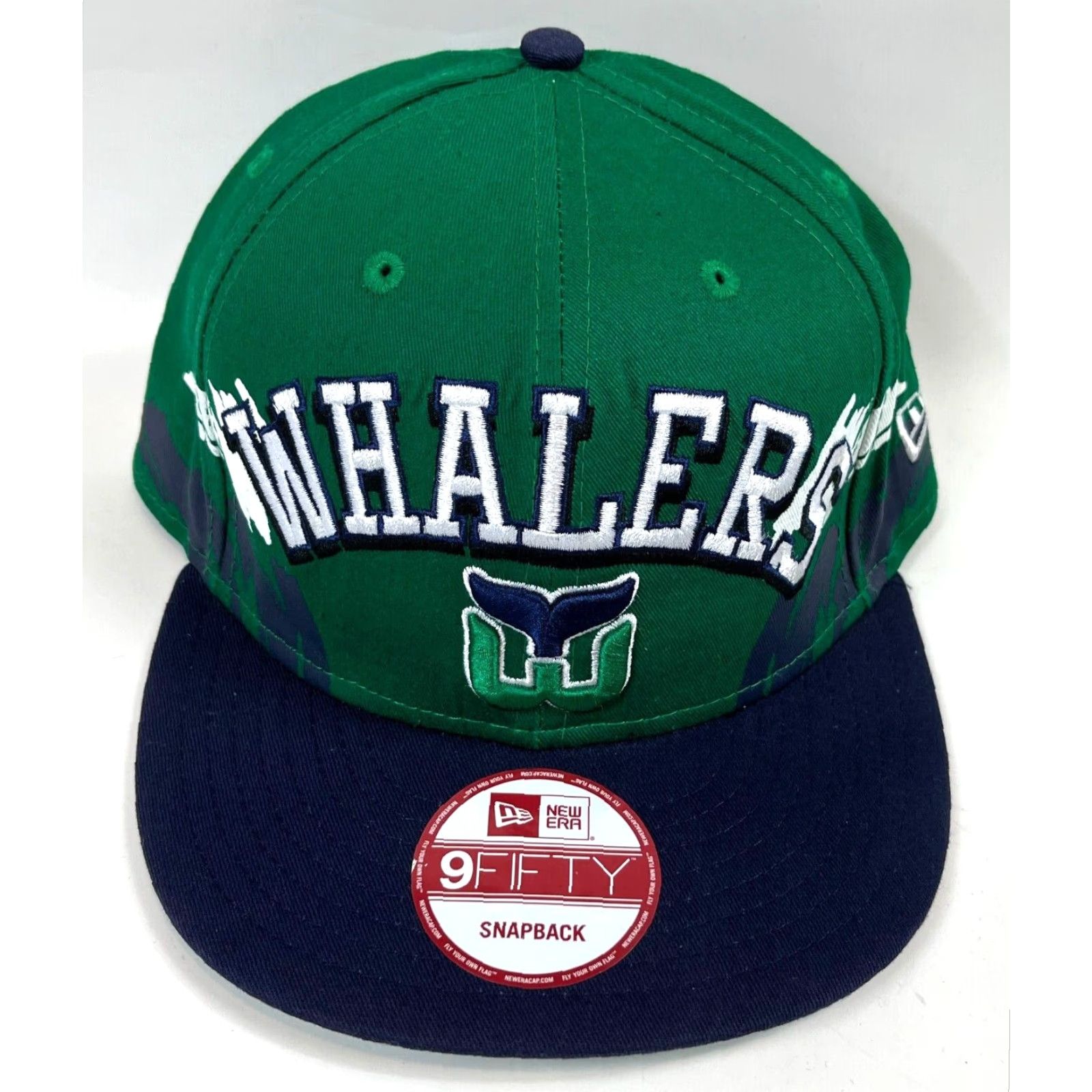New Era NWT Hartford Whalers Vintage Hockey Snapback Cap New Era 9Fifty Green One Size Mens Hat Size ONE SIZE - 6 Thumbnail