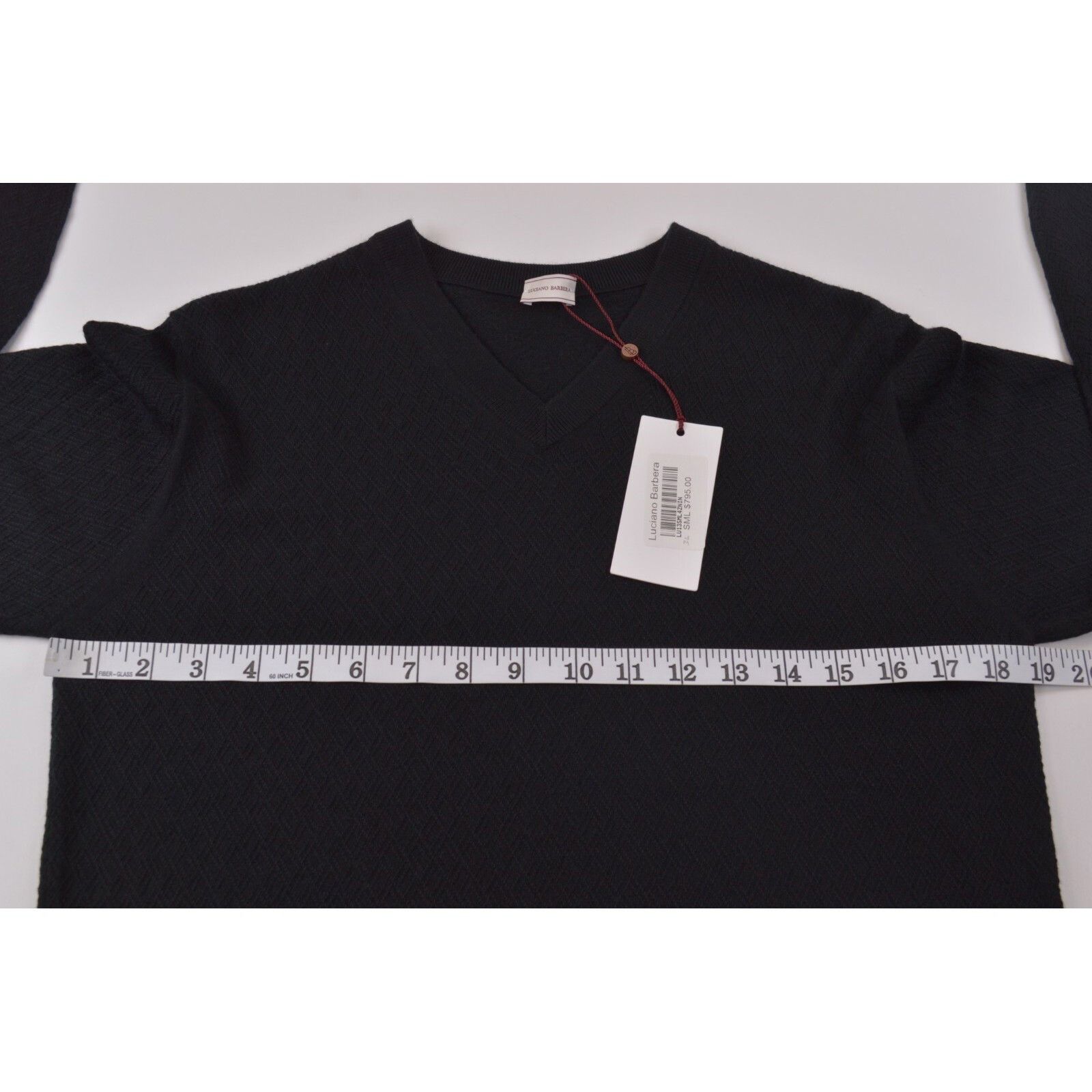 Luciano Barbera Luciano Barbera Sweater Size US S in Black Size US S / EU 44-46 / 1 - 5 Thumbnail