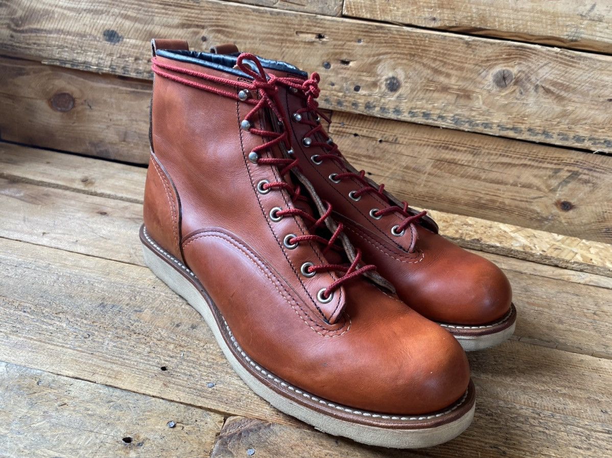 Red Wing Redwing lineman ,oro russet ,round monkey boots Us 10D uk 9 Size US 10 / EU 43 - 11 Thumbnail