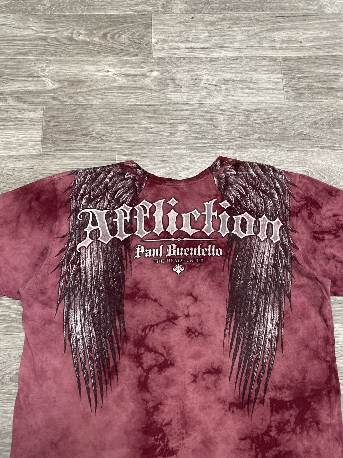 Affliction Vintage Affliction Signature Series Skull T-Shirt USA Tattoo Size US XL / EU 56 / 4 - 14 Thumbnail