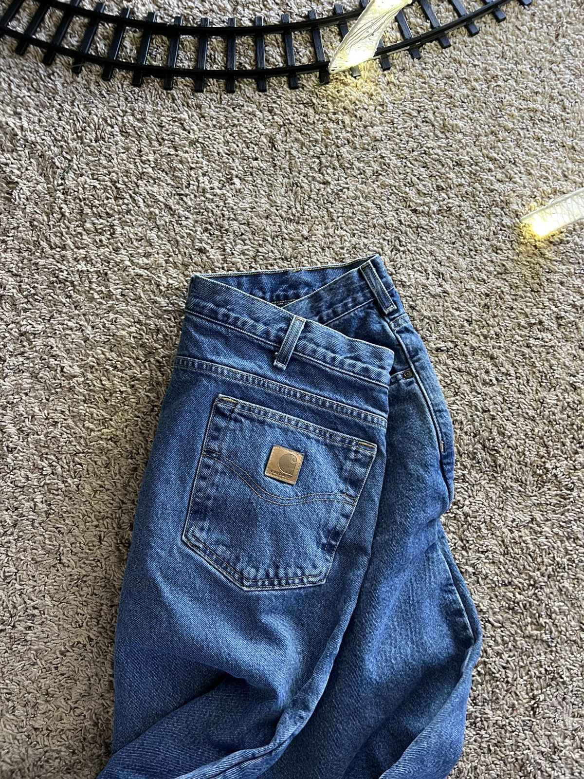 Carhartt × Vintage Vintage Carhartt insulated work jeans Size US 38 / EU 54 - 2 Thumbnail