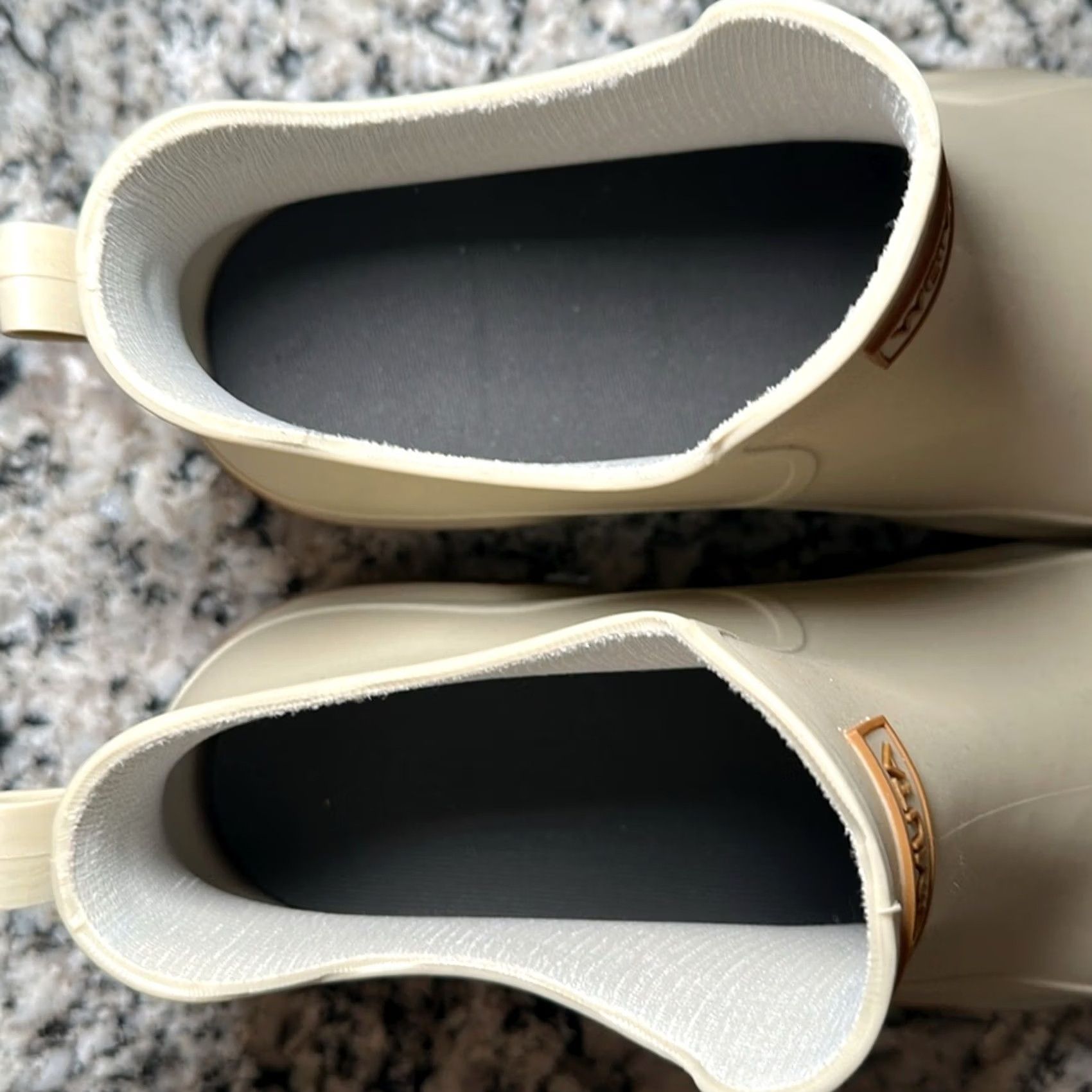 Rains VINTAGE Weimuta Rain Boot Women Tan 11.5 US 43 Light Tan Size 11.5 Women Rain Boot MS6624 Mens? Size US 12 / IT 42 - 5 Thumbnail