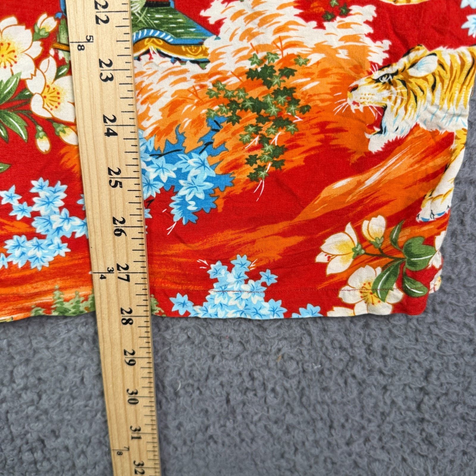 Polo Ralph Lauren Vintage Polo Ralph Lauren Hawaiian Shirt Tiger Japan Loop Size US S / EU 44-46 / 1 - 8 Thumbnail