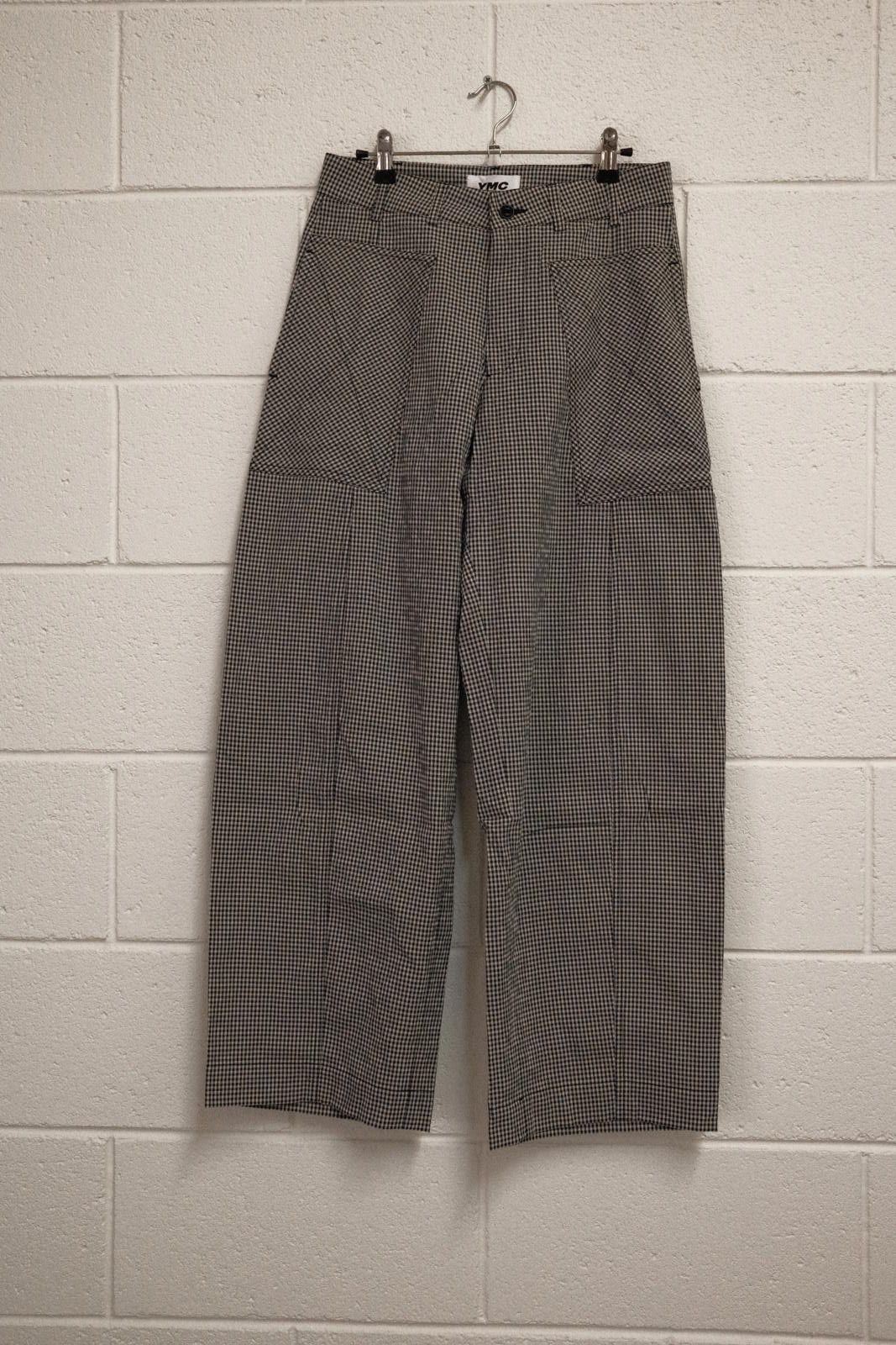 YMC YMC Peggy Gingham Check Trousers - You Must Create - S Size 28" / US 6 / IT 42 - 1 Thumbnail