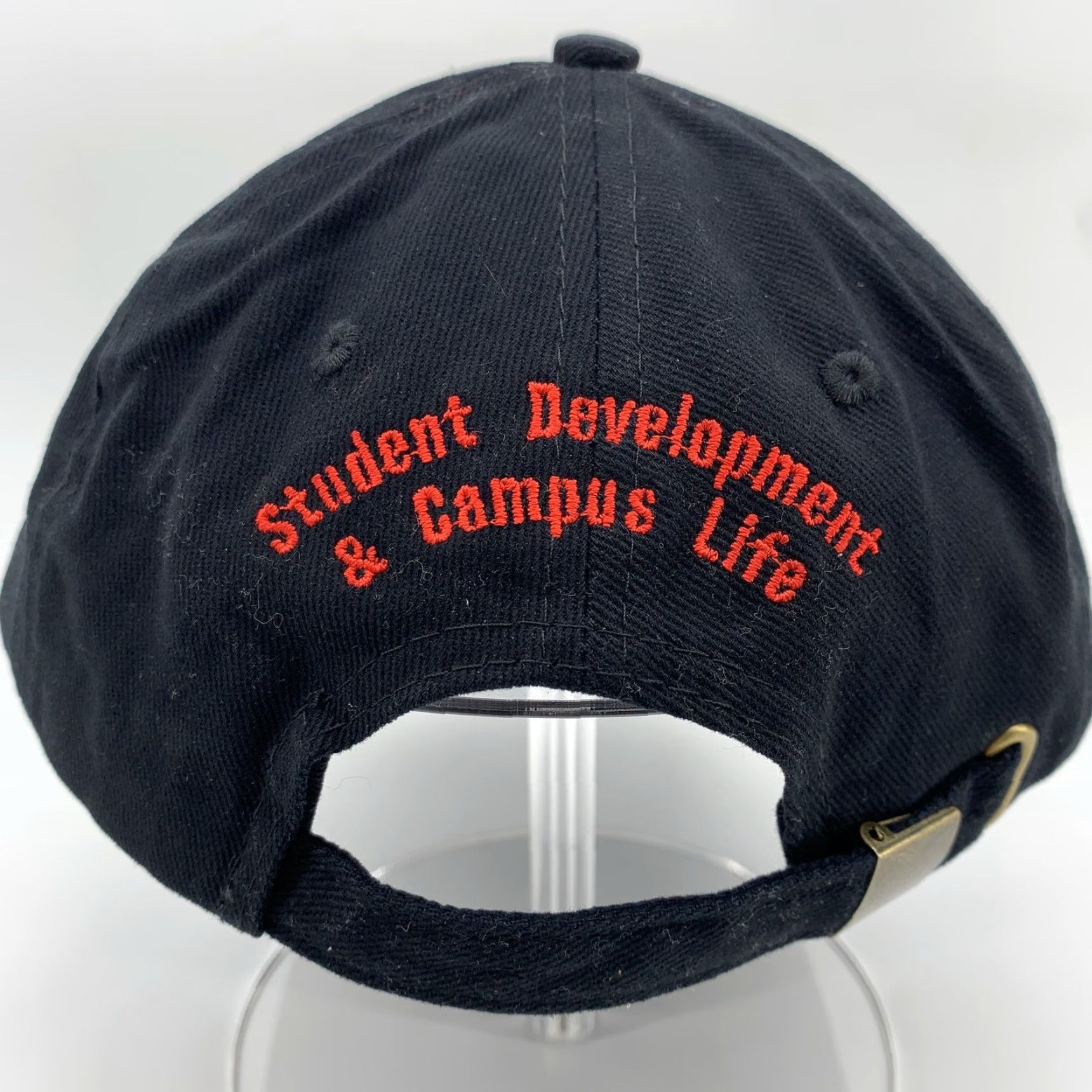 Port & Company Montclair State University Hat Mens One Size Black Campus Life Strap Back Size ONE SIZE - 4 Thumbnail