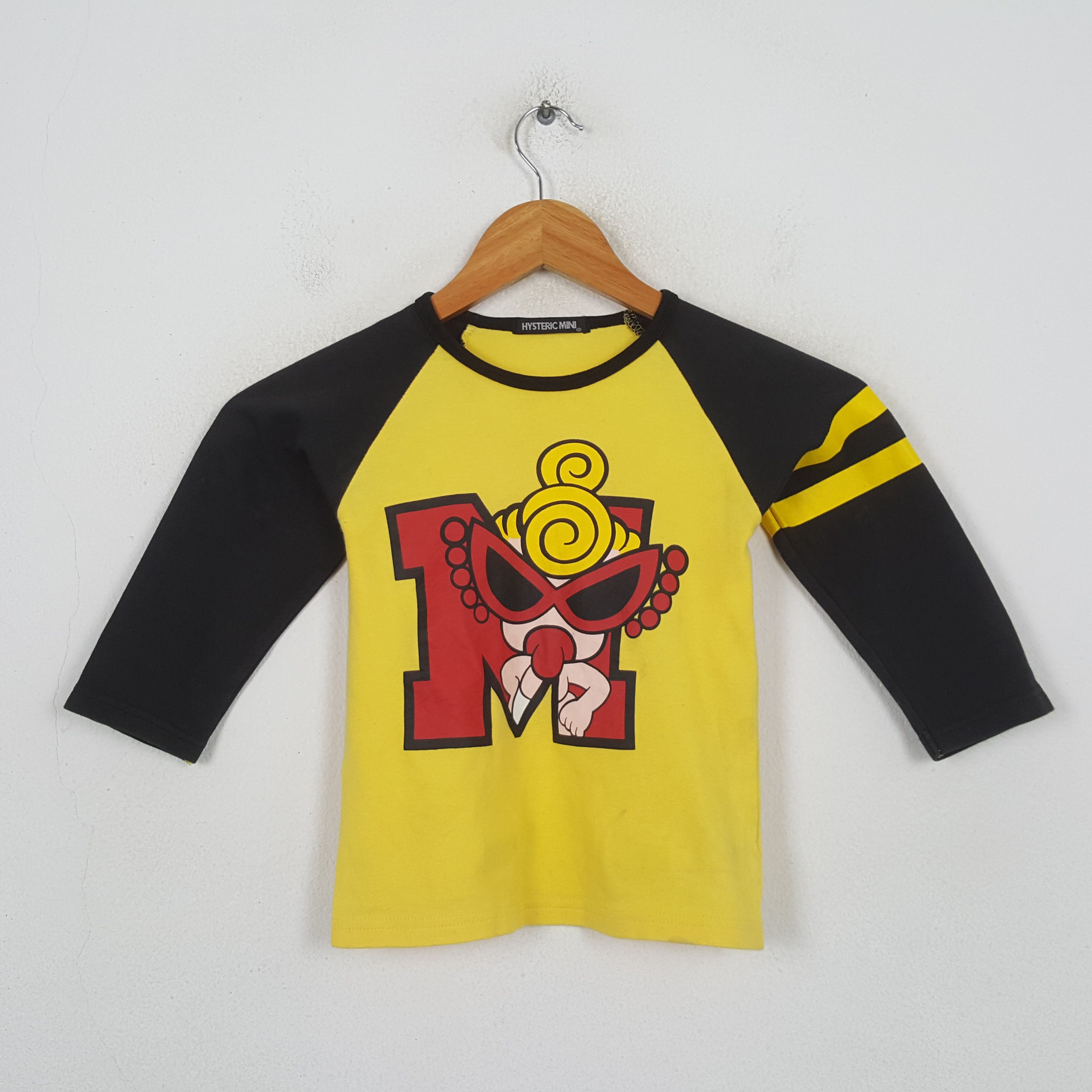 Hysteric Glamour Vintage Hysteric Mini Kids Japan Brand T-Shirt C301N25 Size US XXS / EU 40 - 1 Thumbnail