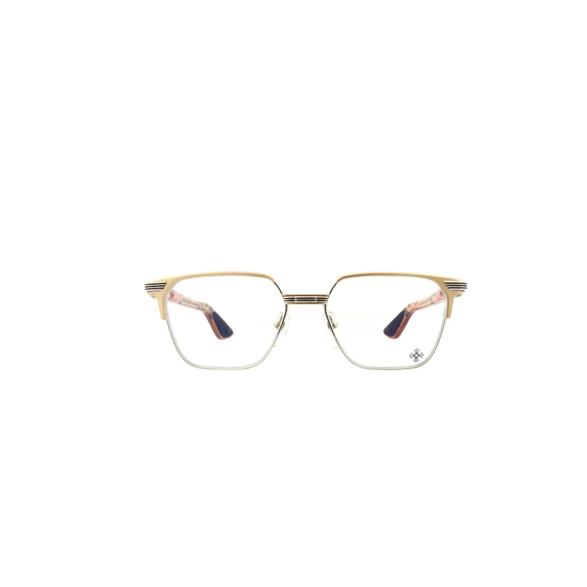 Chrome Hearts CHROME HEARTS BLAZIN MATTE GOLD PLATED/SHINY SILVER PLYWOOD Size ONE SIZE - 2 Thumbnail