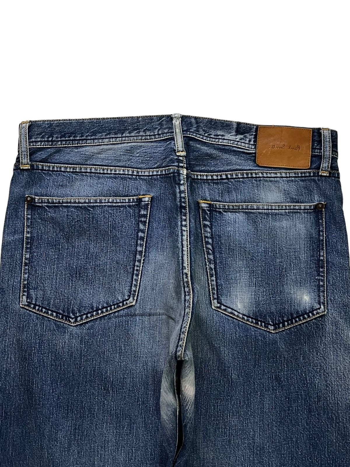 Designer × Paul Smith Vintage Paul Smith UK Blue Wash Baggy Style Jeans Size US 34 / EU 50 - 8 Thumbnail