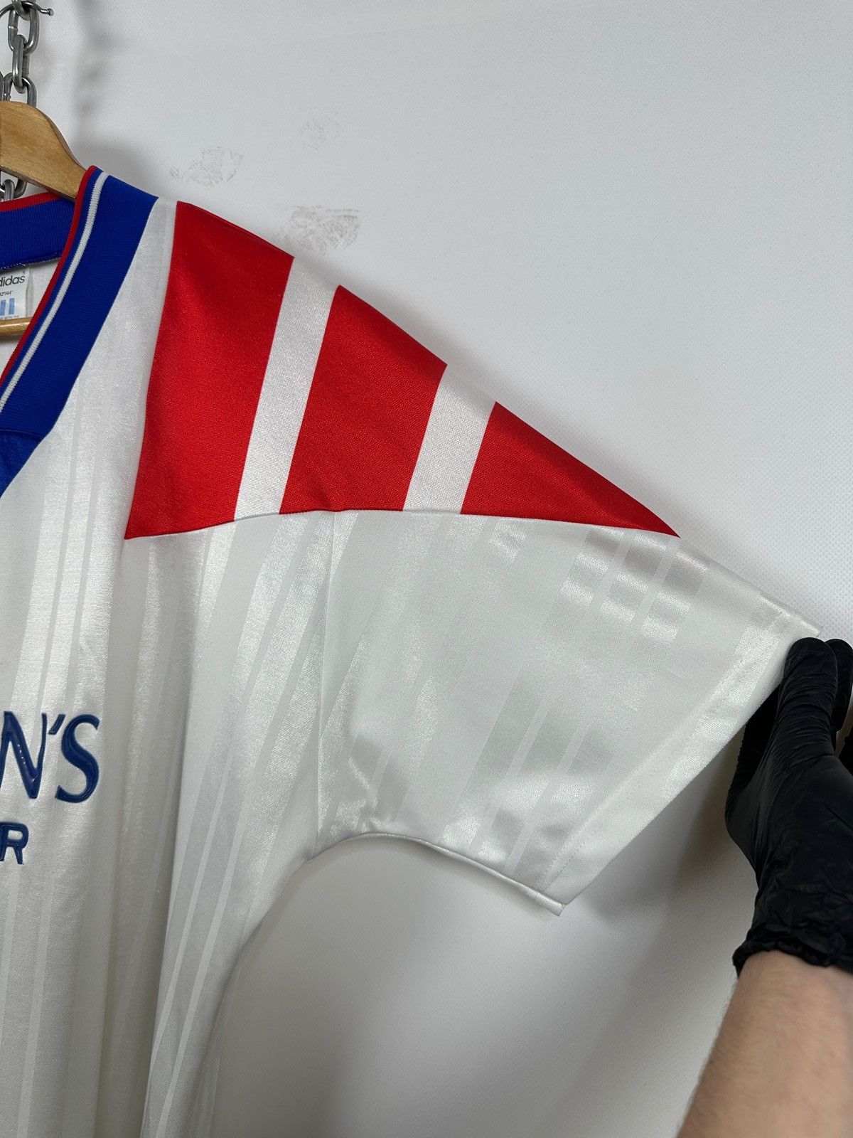 Adidas Vintage 1992/93 Adidas Glasgow Rangers Away Jersey Size US L / EU 52-54 / 3 - 10 Thumbnail
