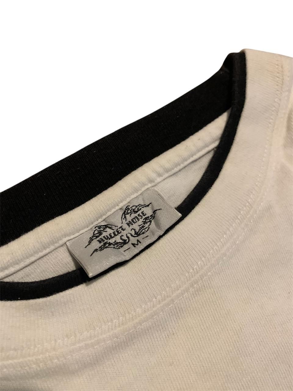 Beauty Beast × If Six Was Nine × Le Grande Bleu (L.G.B.) 2000s Buccet Noise - japanese poem long sleeve double layer Size US M / EU 48-50 / 2 - 6 Thumbnail