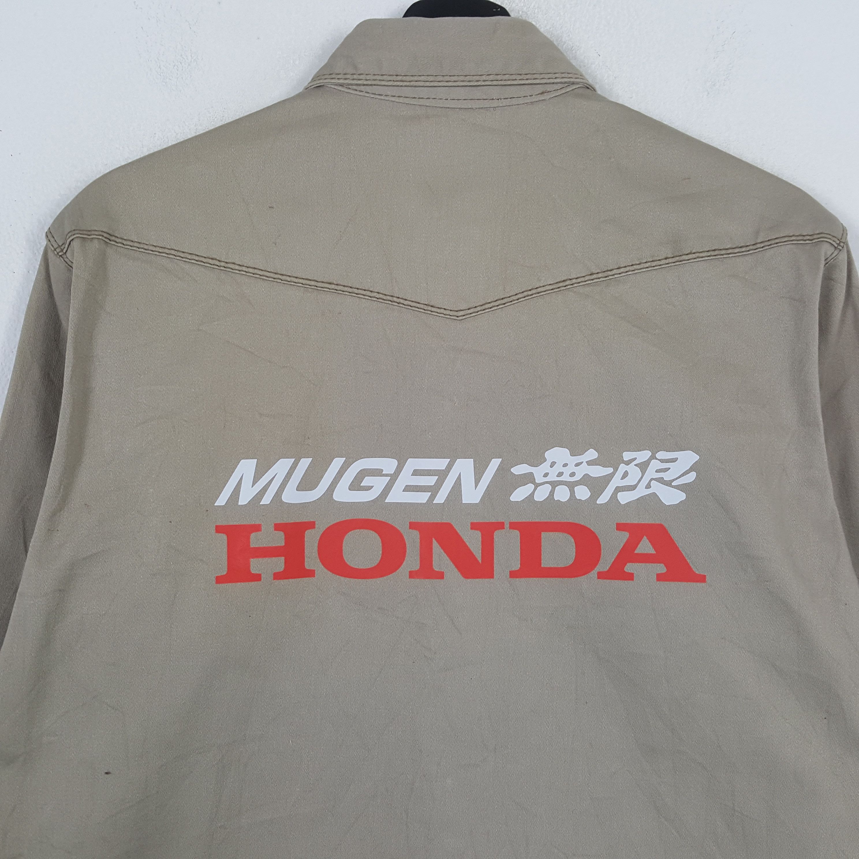 Vintage MUGEN HONDA Japanese Motorsports Custom Art Jacket C289N8 Size US S / EU 44-46 / 1 - 2 Thumbnail