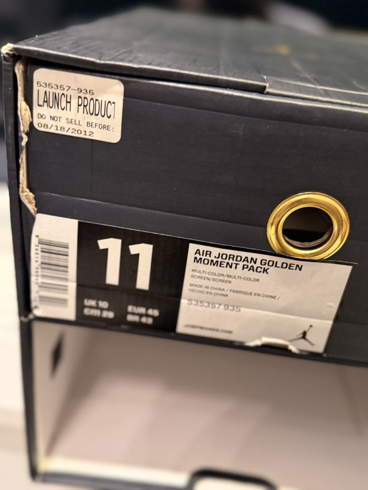 Jordan Brand 2012 Air Jordan VI (6) Golden Moments Half pack Size US 11 / EU 44 - 13 Thumbnail