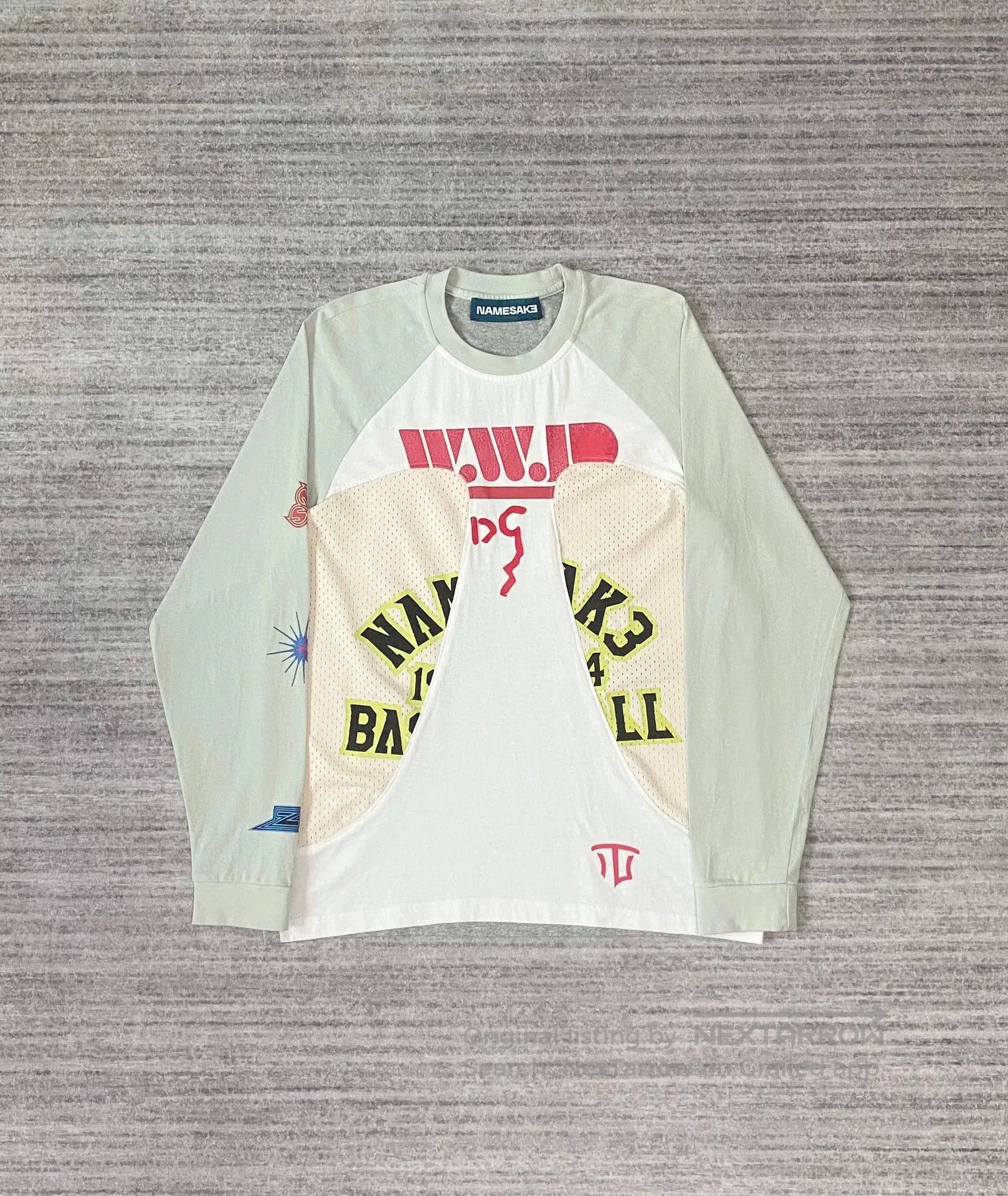 NAMESAKE namesake color block basketball long sleeve tee. Size US XS / EU 42 / 0 - 1 Thumbnail