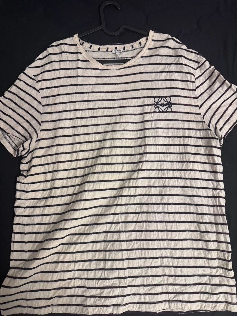 Other LOEWE Flax striped embroidered logo short sleeves Size US XXL / EU 58 / 5 - 1 Thumbnail