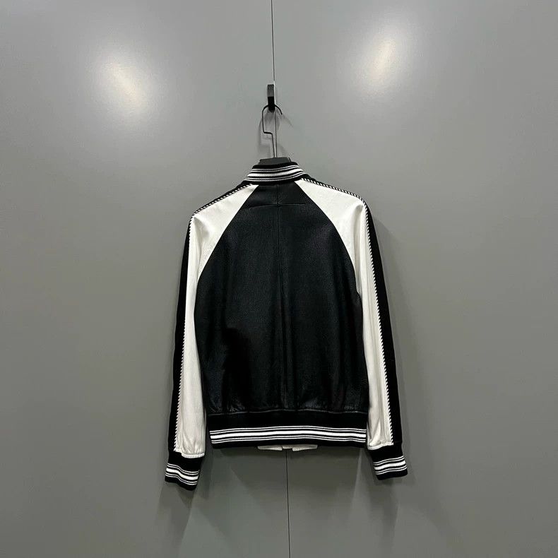 Givenchy Givenchy Black and White Star Print Baseball Jacket 2506-N Size US XL / EU 56 / 4 - 3 Thumbnail