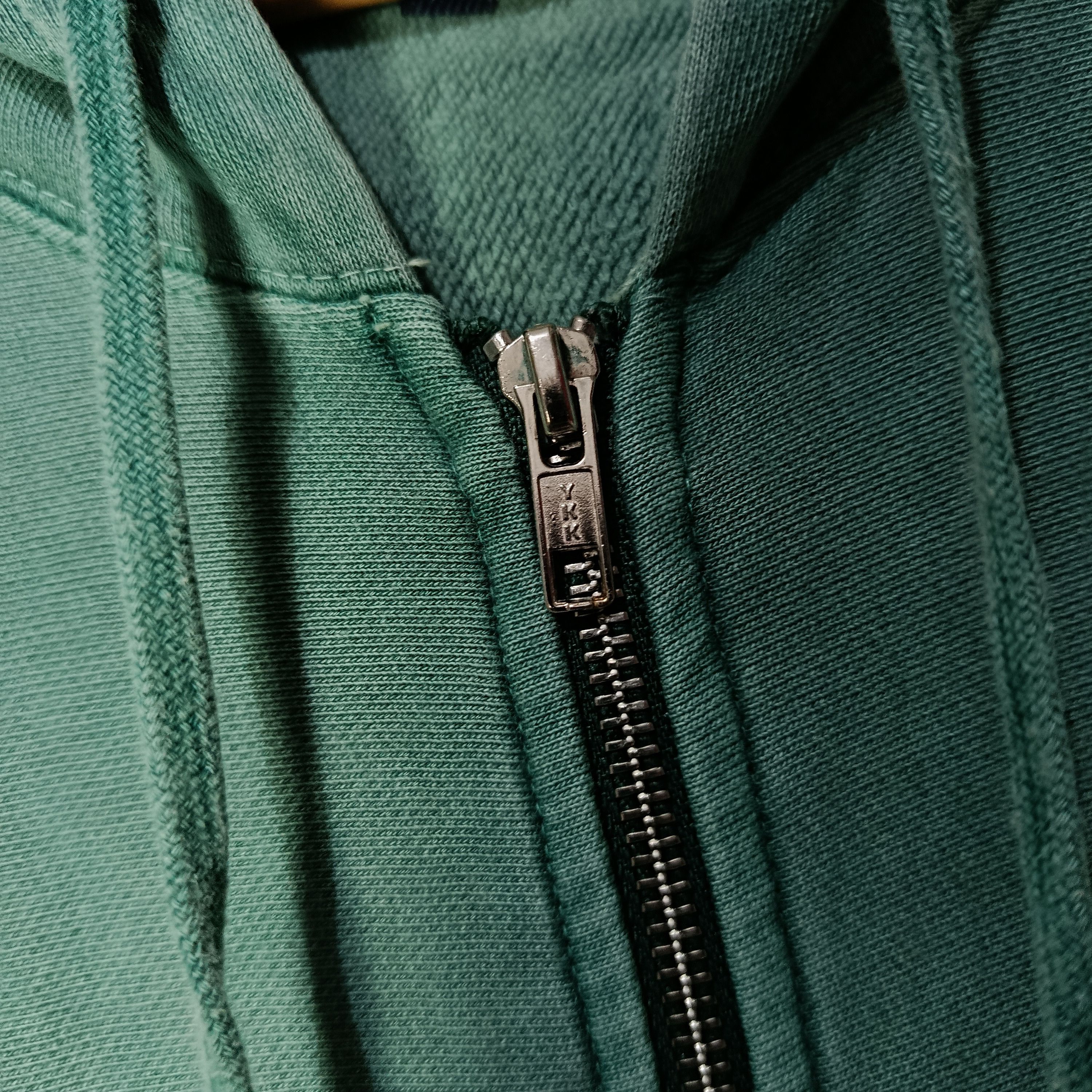Noah Noah Cross Logo Zip Hoodie – Sea Green Size US XL / EU 56 / 4 - 6 Thumbnail