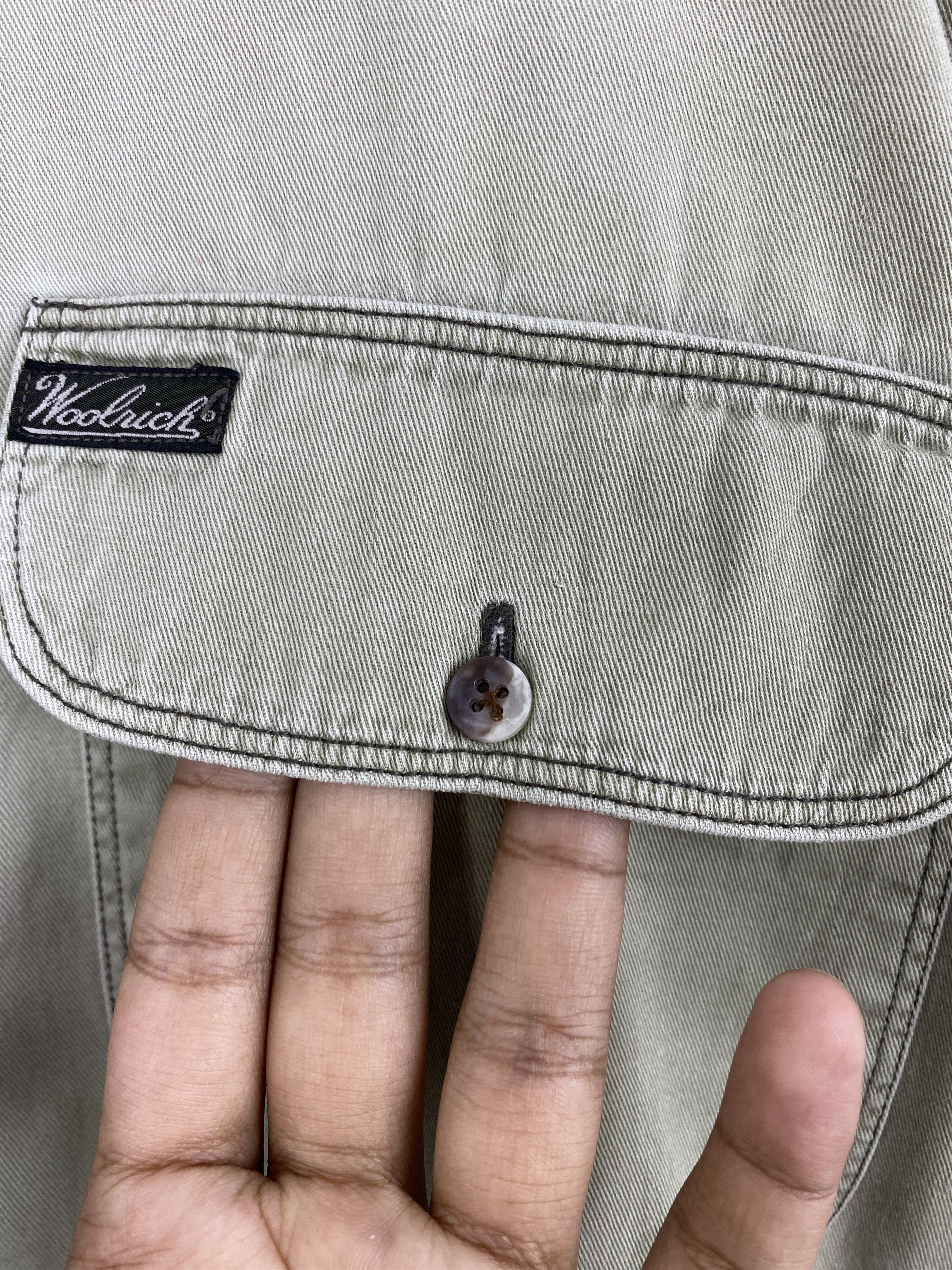 Woolrich Woolen Mills Vintage Woolrich Woolen Mills Button Up Faded Shirt JA0136 Size US XL / EU 56 / 4 - 11 Thumbnail