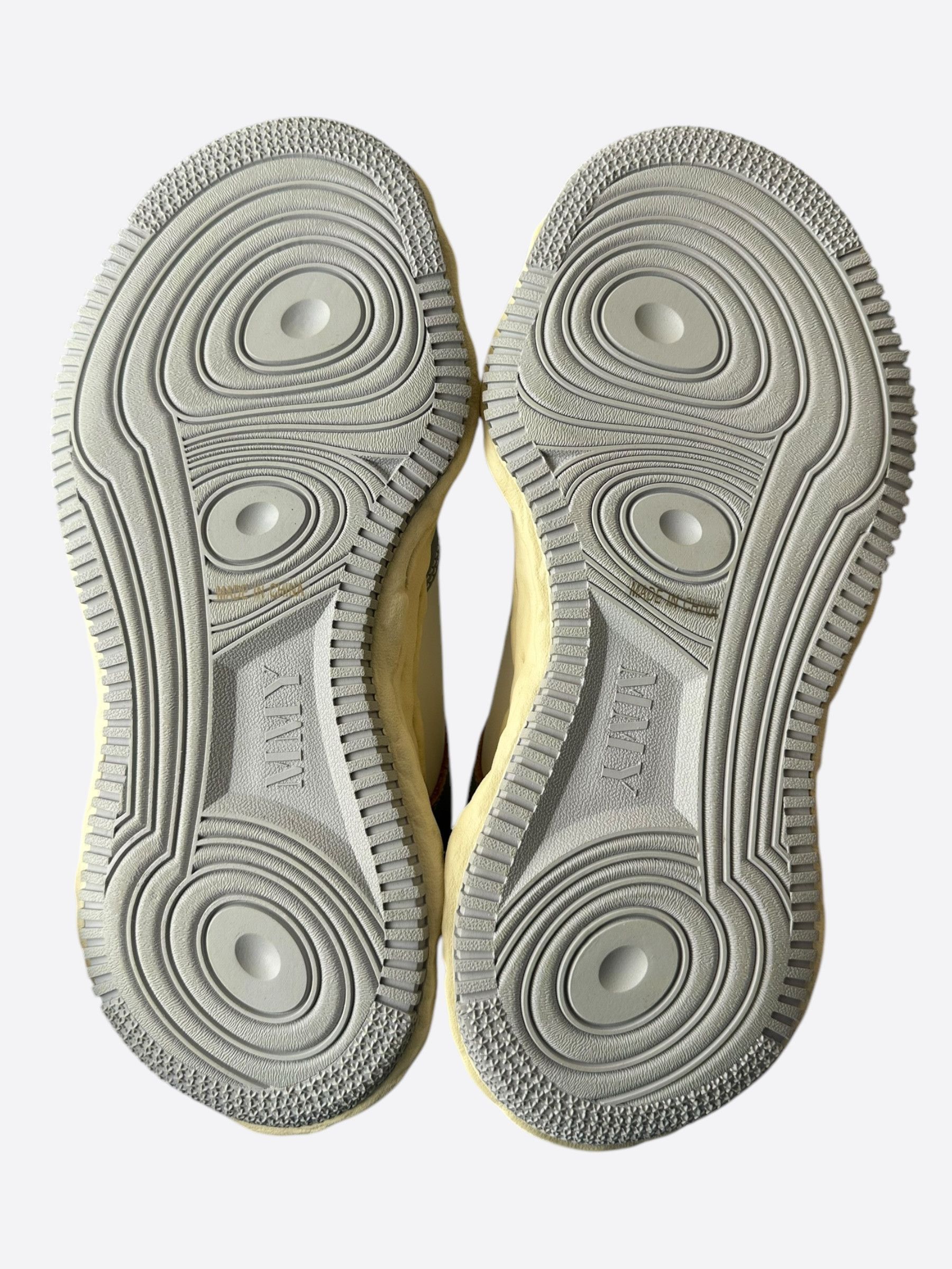 Maison MIHARA YASUHIRO Maison Mihara Yasuhiro Aged Grey & White Wayne Sneakers Size US 11 / EU 44 - 7 Thumbnail