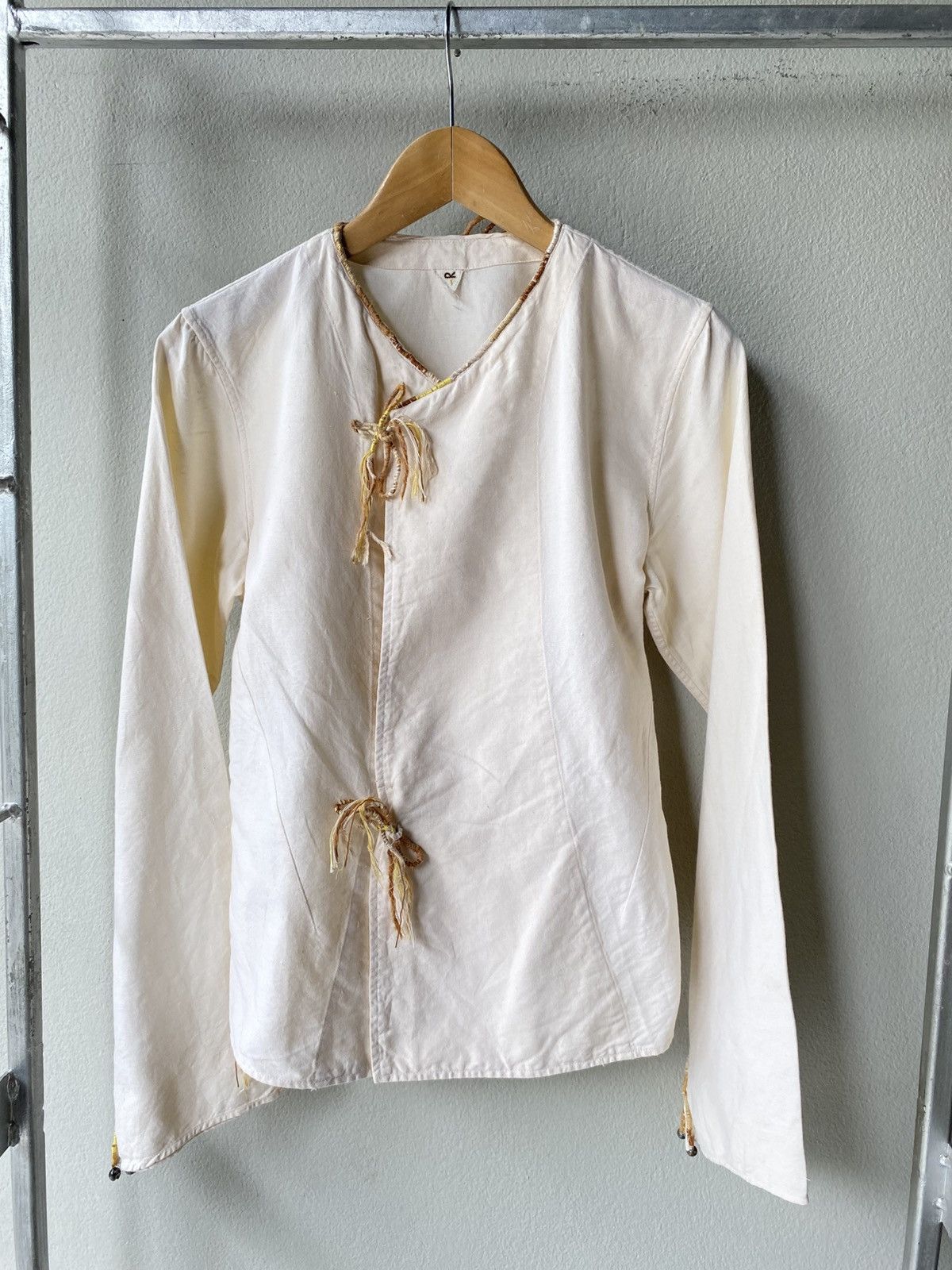 45rpm 45rpm R Cotton Tie-Front Top Size XS / US 0-2 / IT 36-38 - 16 Thumbnail