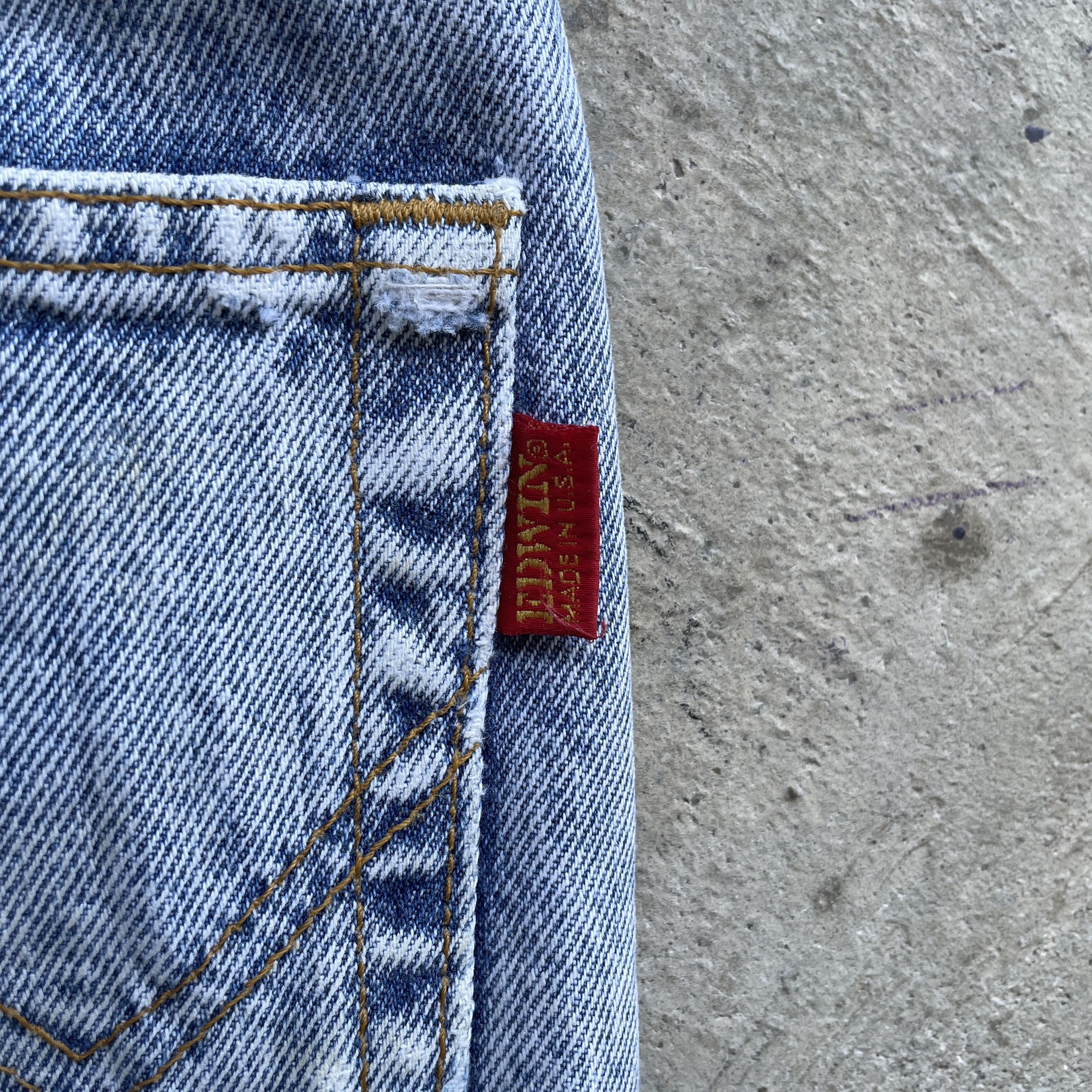 Edwin Vintage Edwin Made In USA Faded Denim Pants Jeans W32 Size US 32 / EU 48 - 10 Thumbnail
