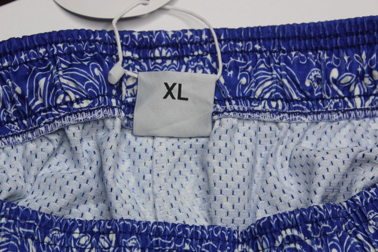 Bravest Studios BRAVEST STUDIO BLUE PAISLEY SHORTS (XL) Size US 28 / EU 44 - 4 Thumbnail